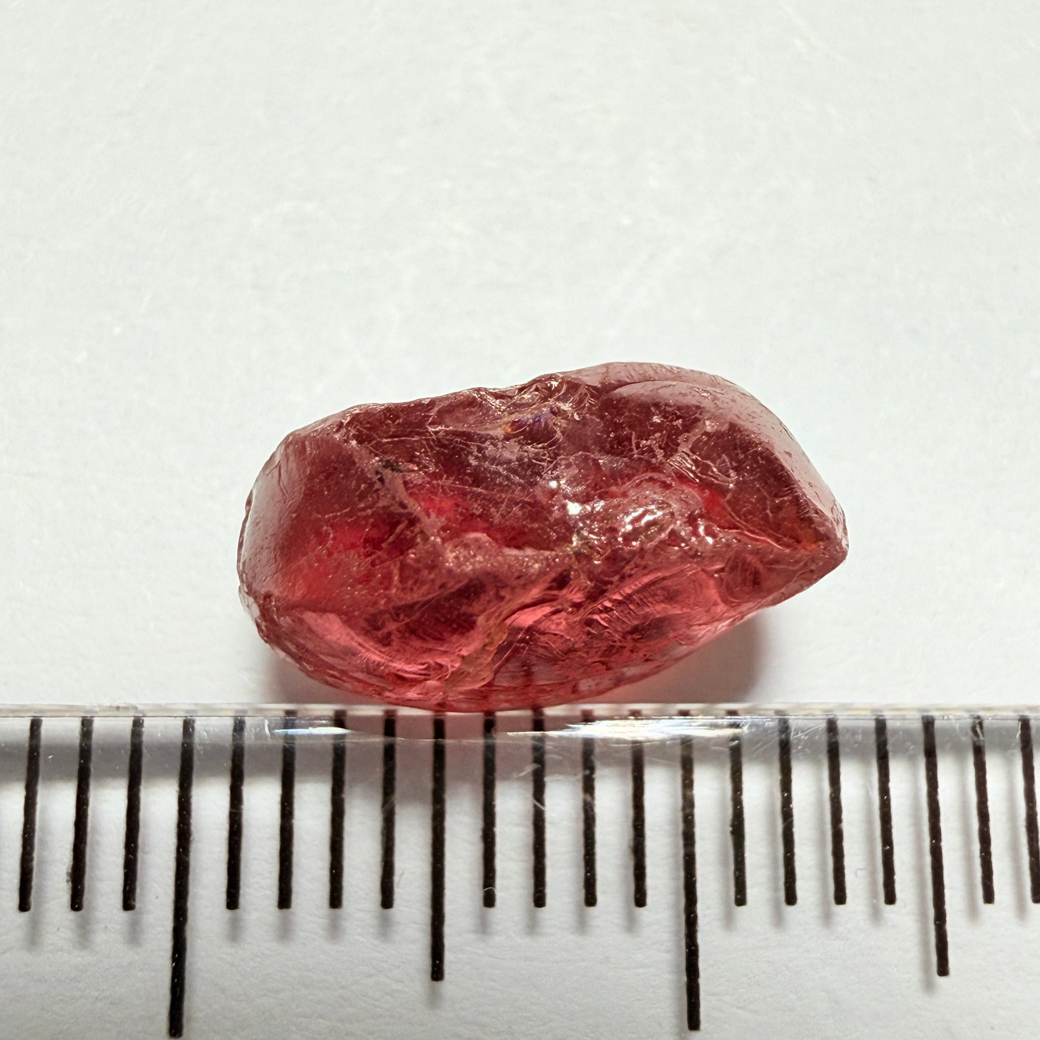 Lindi Garnet, 5.06ct, Lindi, Tanzania, Untreated Unheated, no inclusions, just a little silk inside