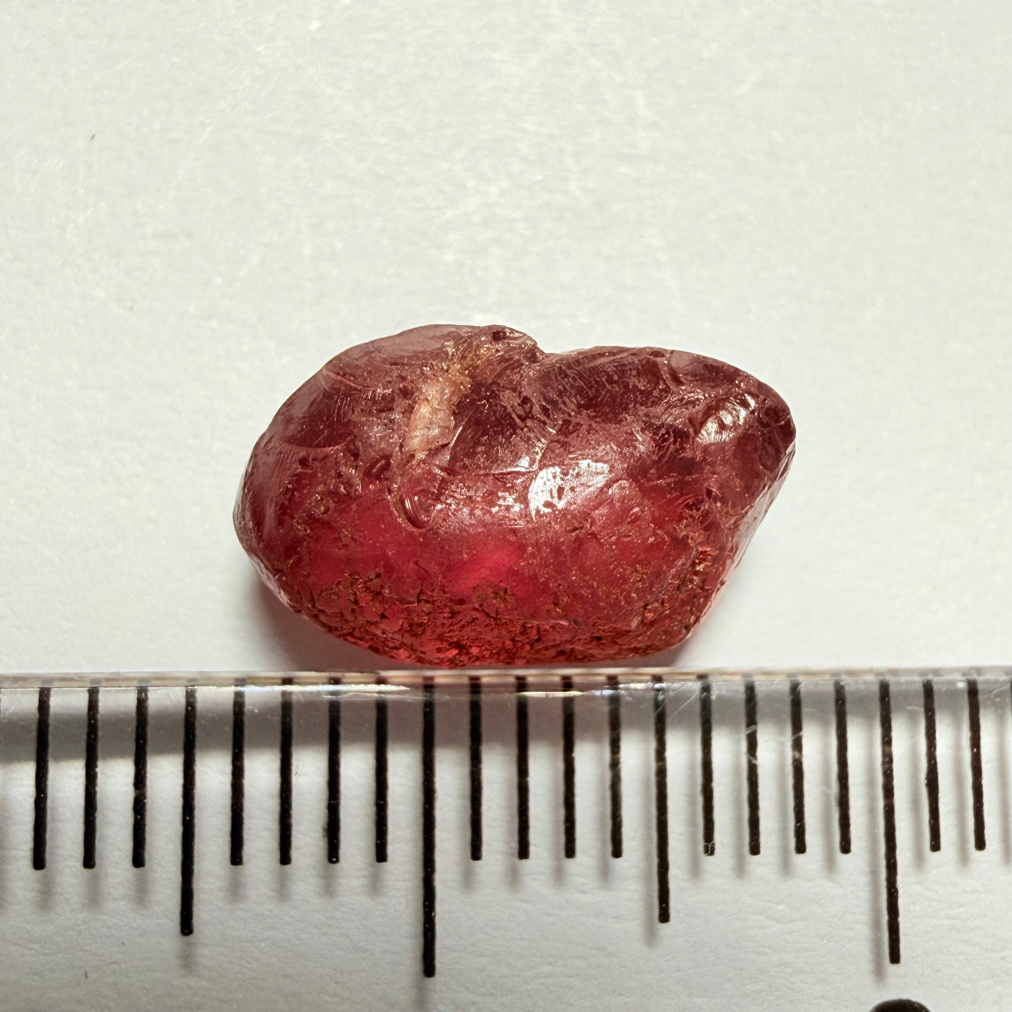 Lindi Garnet, 5.06ct, Lindi, Tanzania, Untreated Unheated, no inclusions, just a little silk inside
