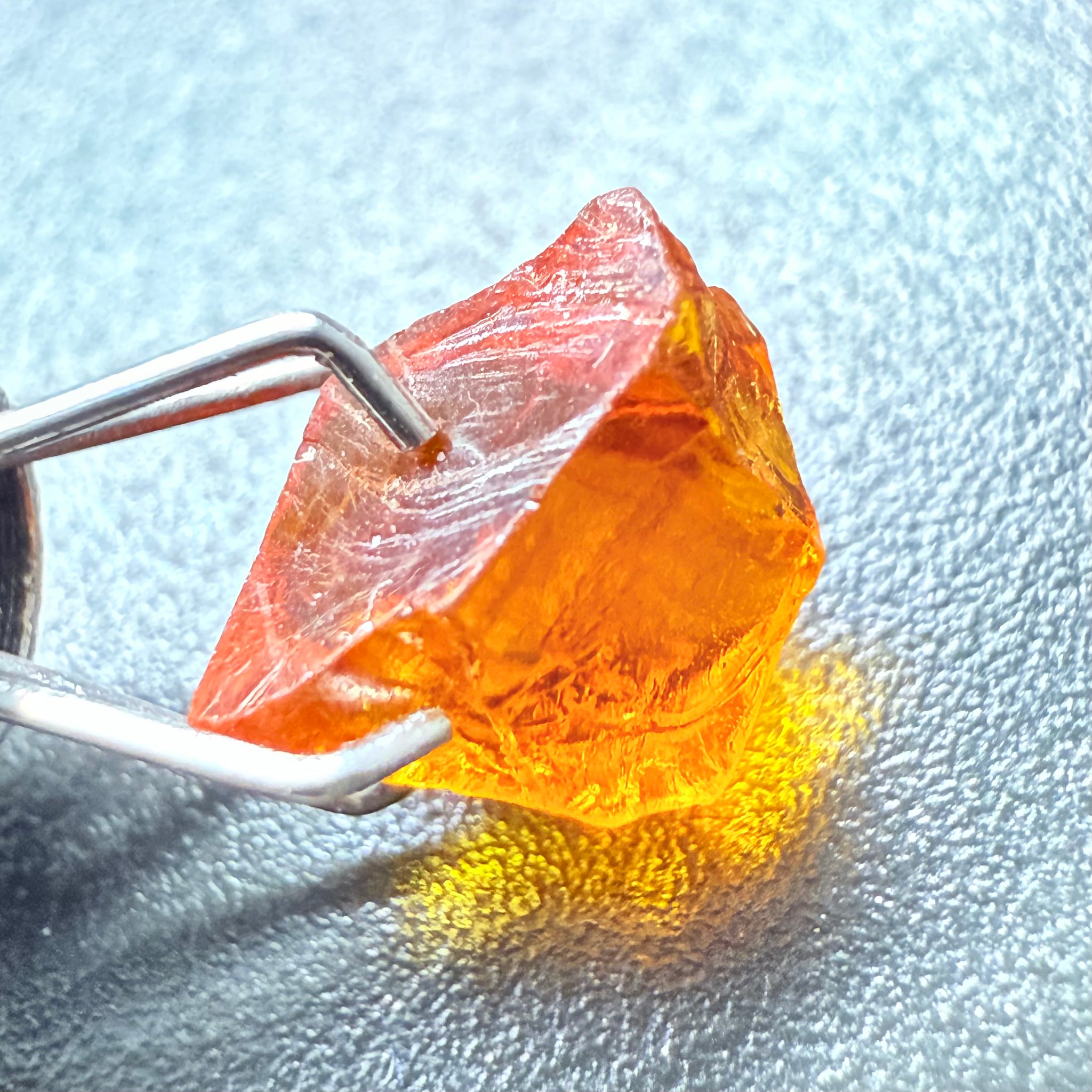 Clinohumite, 1.60ct, Morogoro, Tanzania, Untreated Unheated. Sl issue on the top, rest vvs