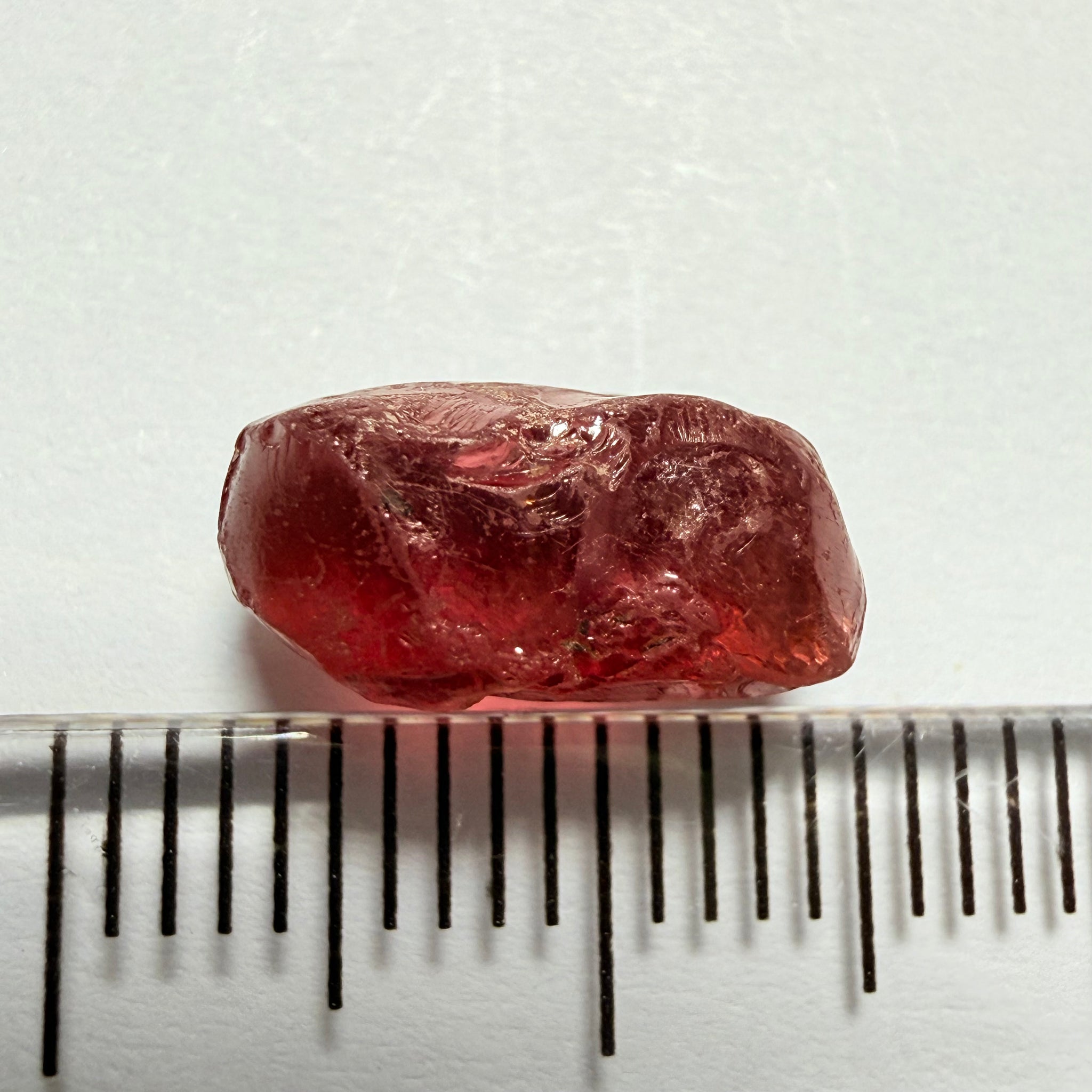 Lindi Garnet, 5.06ct, Lindi, Tanzania, Untreated Unheated, no inclusions, just a little silk inside