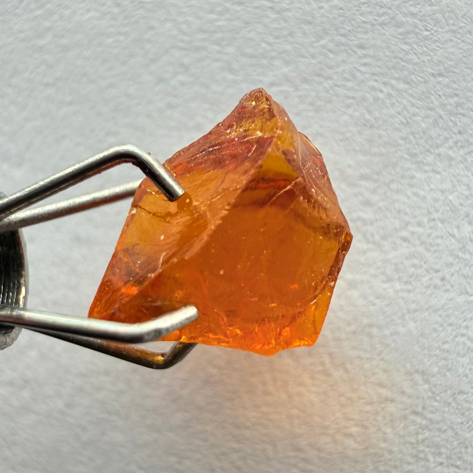 Clinohumite, 1.60ct, Morogoro, Tanzania, Untreated Unheated. Sl issue on the top, rest vvs