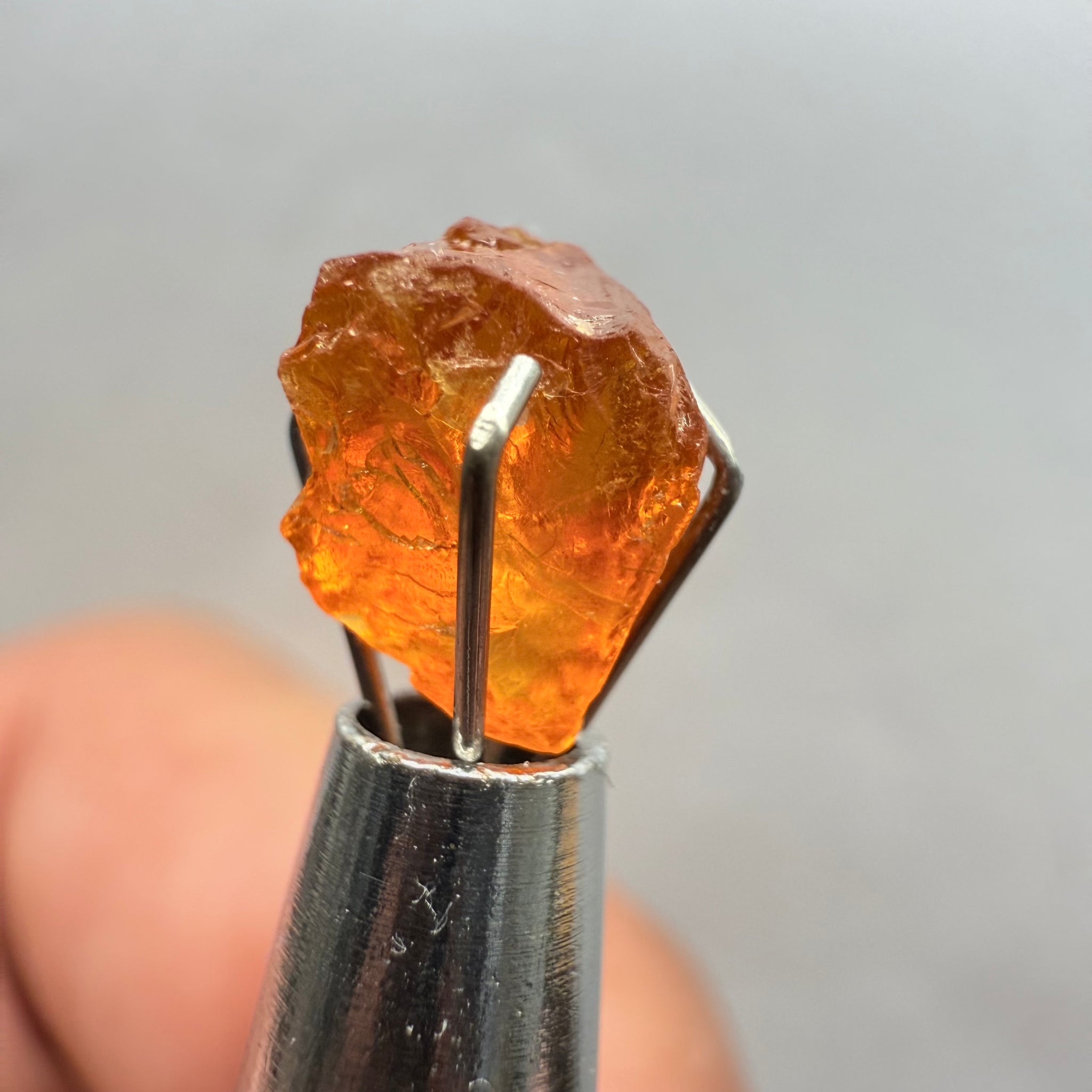 Clinohumite, 1.87ct, Morogoro, Tanzania, Untreated Unheated. Sl issue on the top, rest vvs