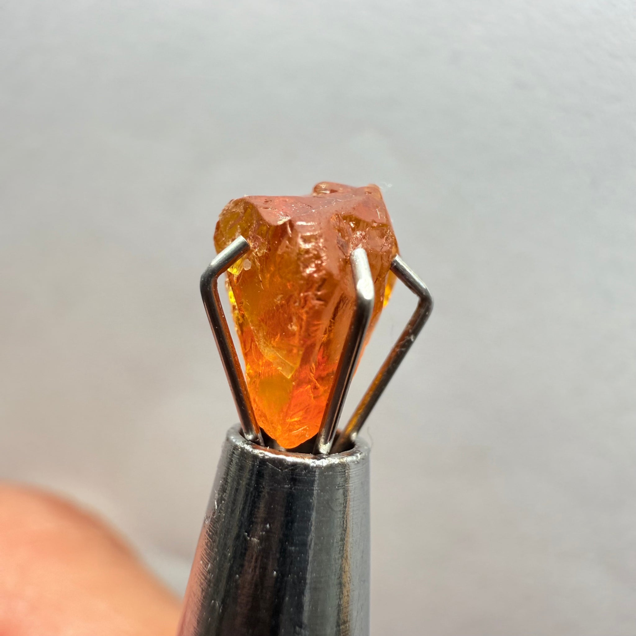 Clinohumite, 1.87ct, Morogoro, Tanzania, Untreated Unheated. Sl issue on the top, rest vvs