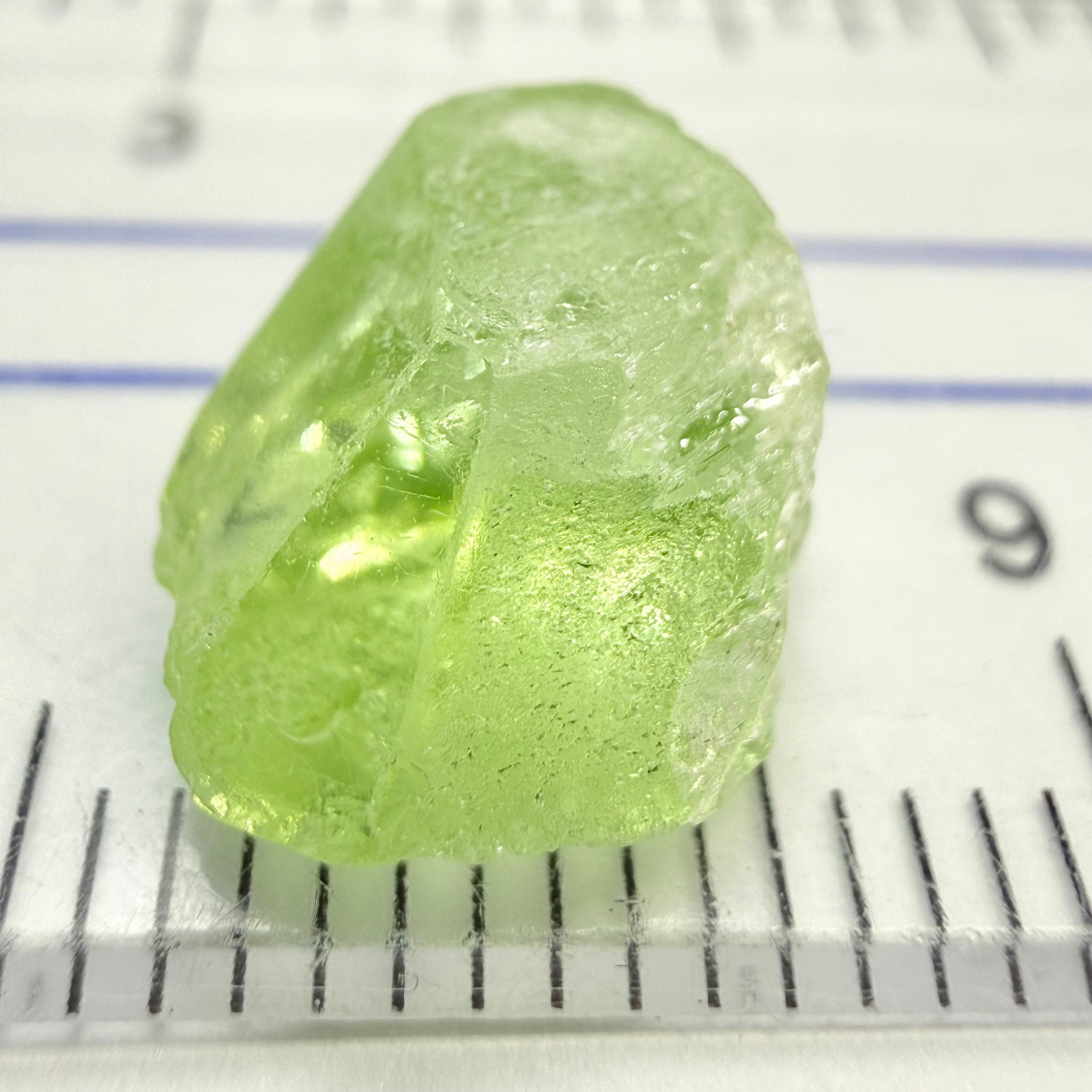 Diopside Crystal, 4.66ct, Merelani Hills, Tanzania, Untreated Unheated, vvs-if