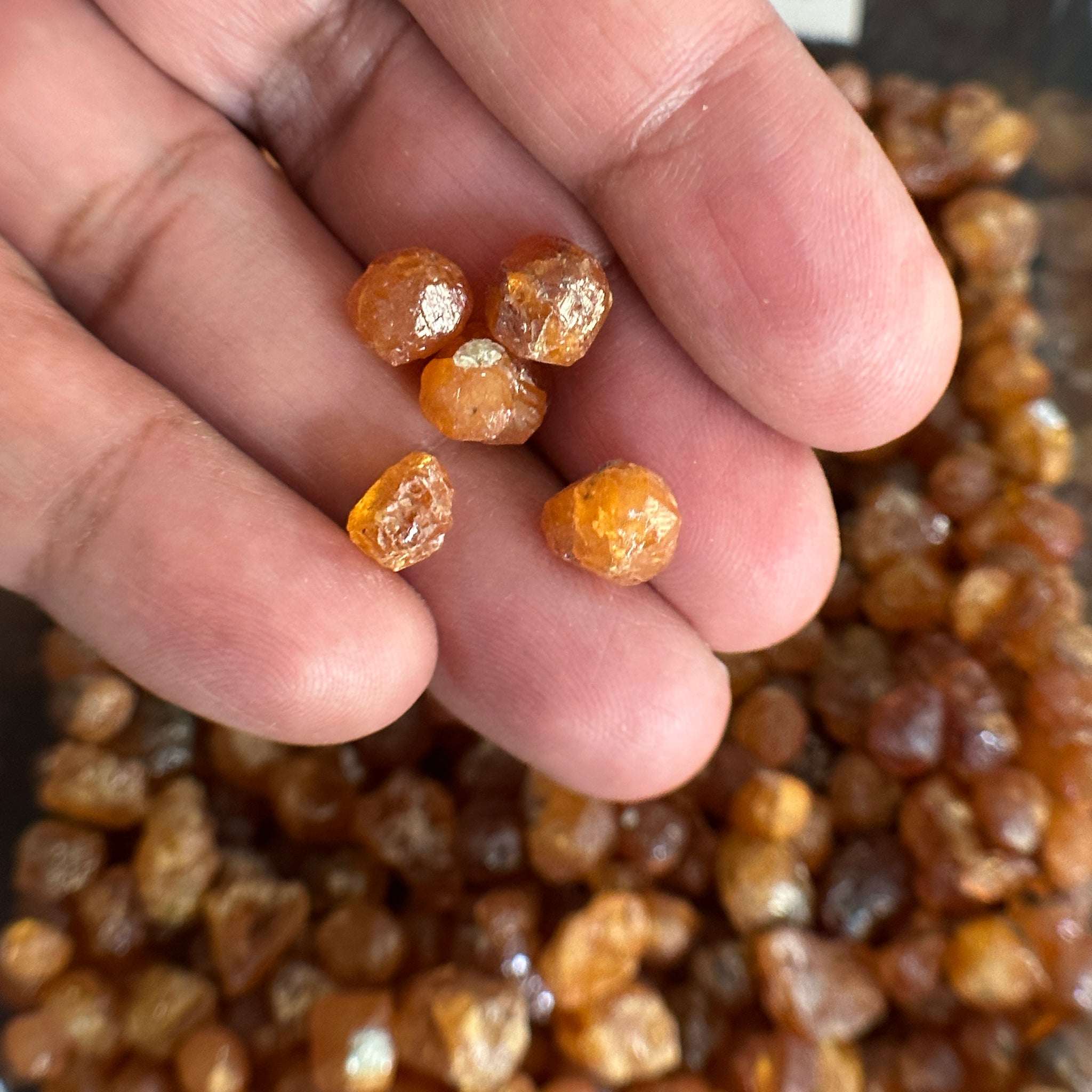 Mandarin Spessartite Crystals, Loliondo, Tanzania, Per Stone, want any particular size, just ask