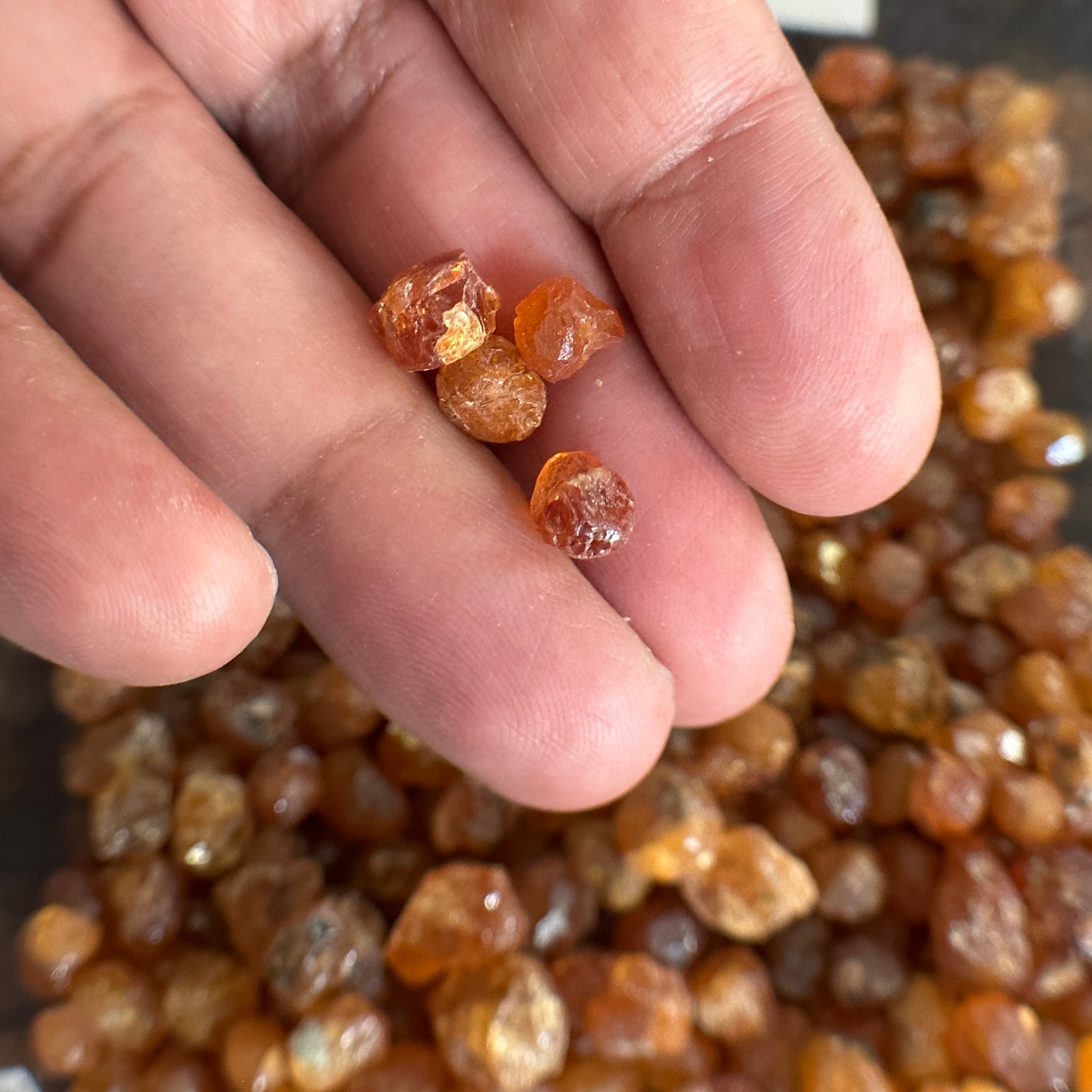 Mandarin Spessartite Crystals, Loliondo, Tanzania, Per Stone, want any particular size, just ask