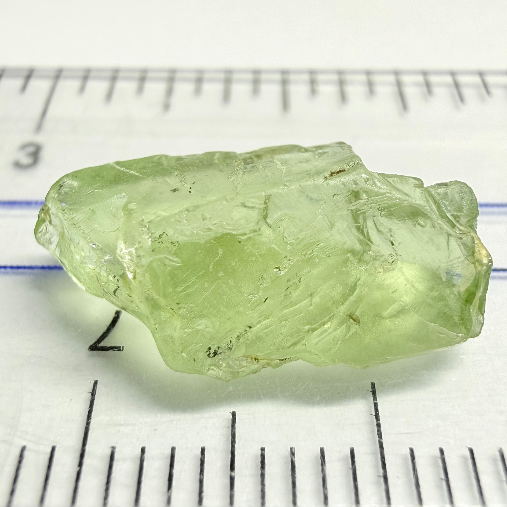 Tsavorite Garnet, 6.58ct, Kenya, Untreated Unheated, vs-vvs, sl inclusion on outside, light lime green colour
