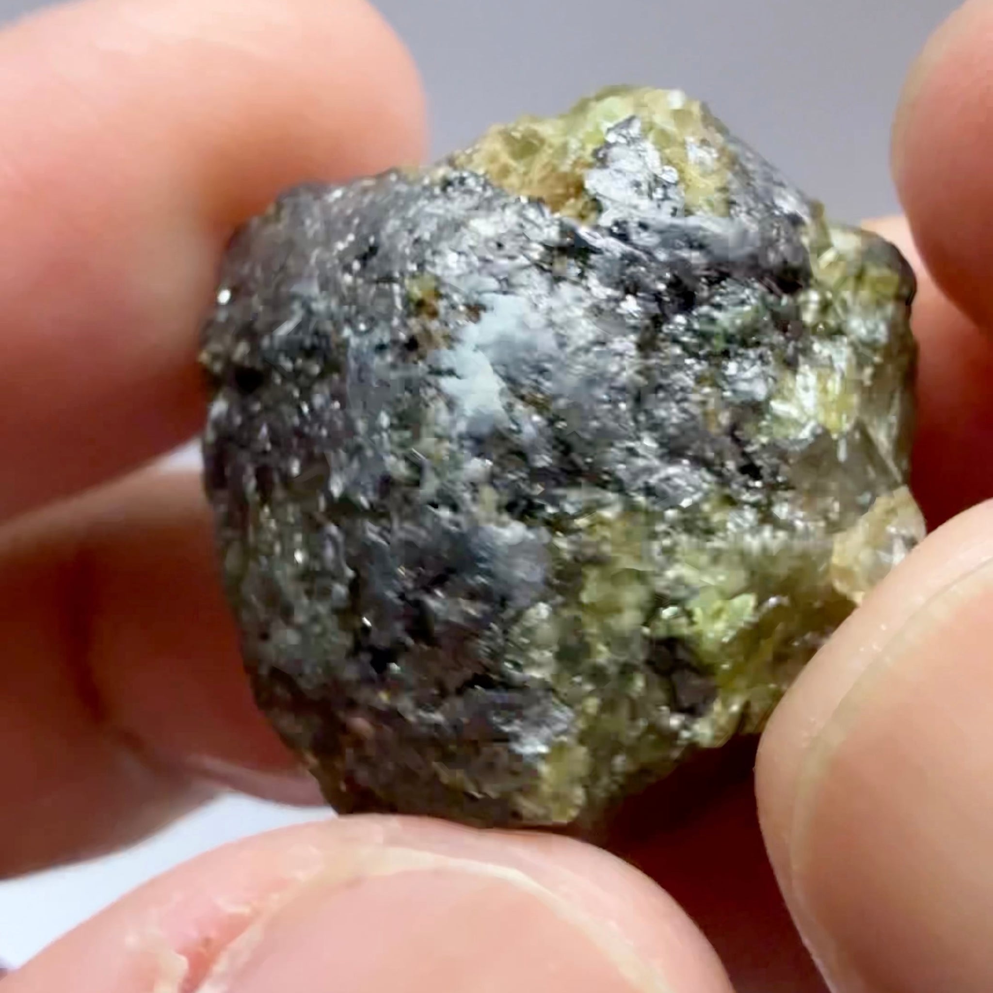 Tsavorite Garnet Crystal on Matrix, 21.94gm / 109.71ct, Merelani, Tanzania, Untreated Unheated. 25 x 26 x 20.6mm