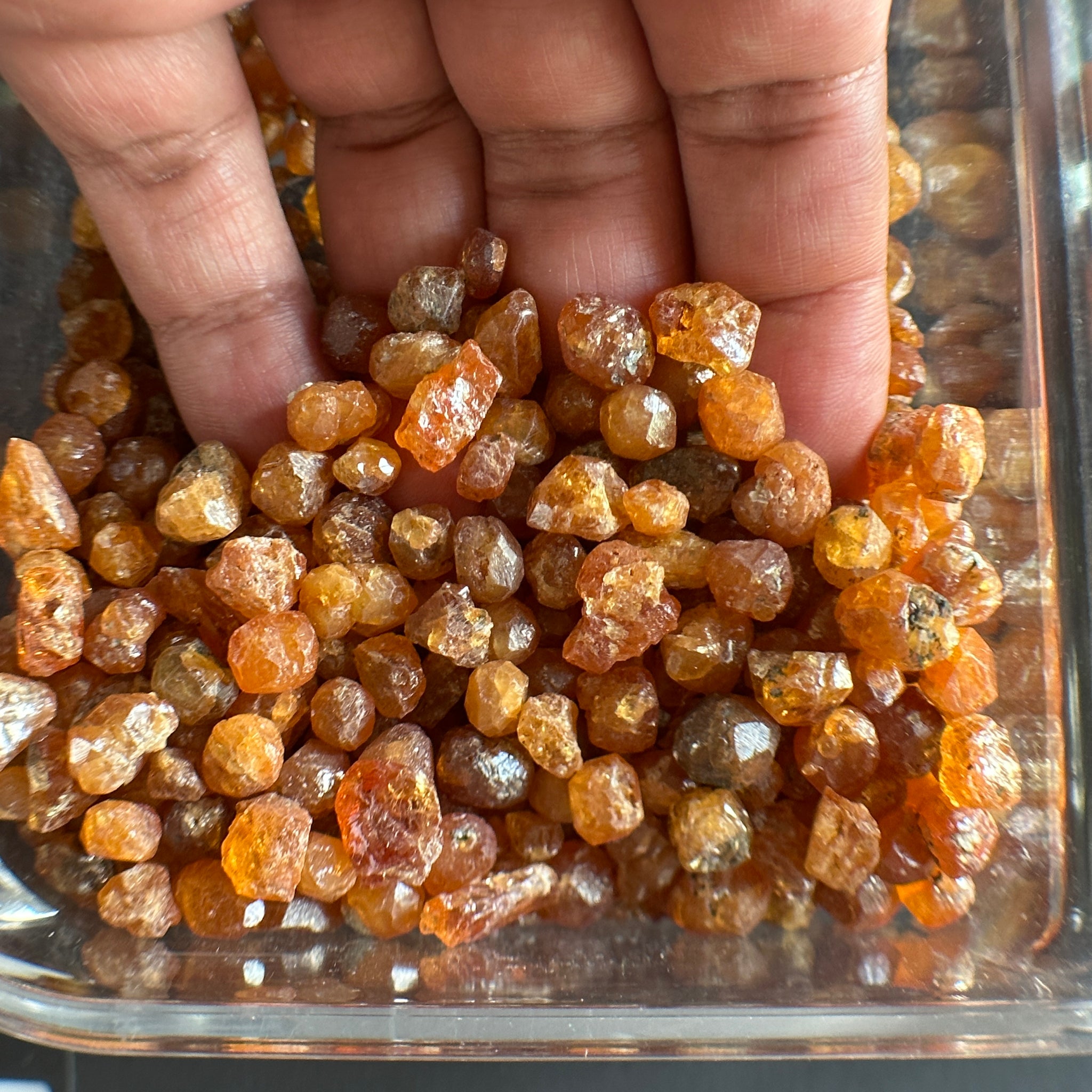 Mandarin Spessartite Crystals, Loliondo, Tanzania, Per Stone, want any particular size, just ask