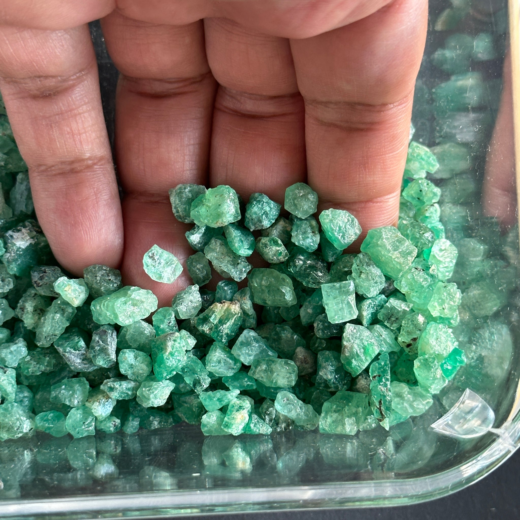 Emerald Crystals, Untreated, Unheated, No Oil, Tanzania, Per Stone, want any particular size, just ask, FACETING, CABBING ROUGH AND SPECIMEN GRADE, if you want the faceting/cabbing grade just send us an email