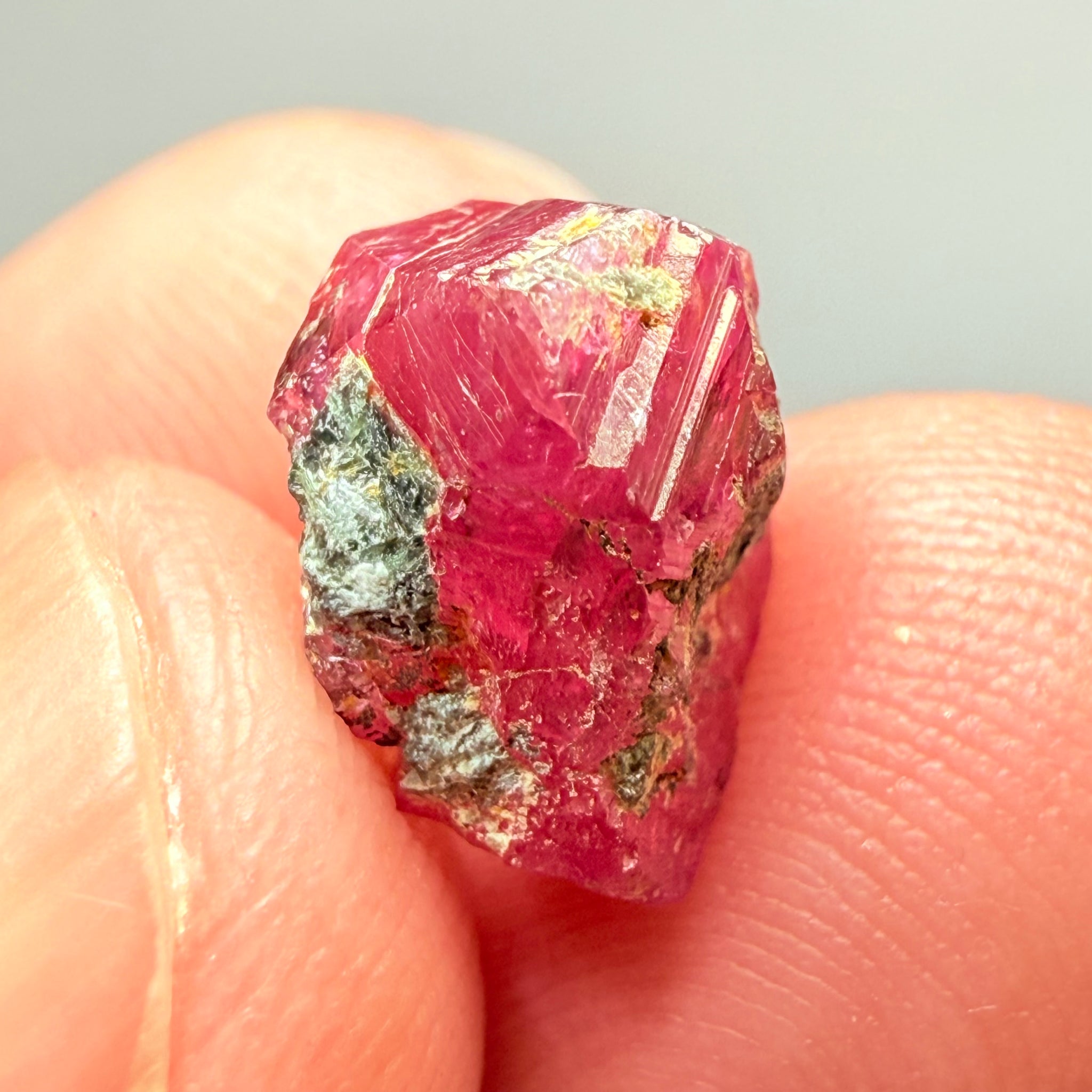 Winza Ruby Crystal Specimen, 6.50ct, Winza, Tanzania, Untreated, Unheated