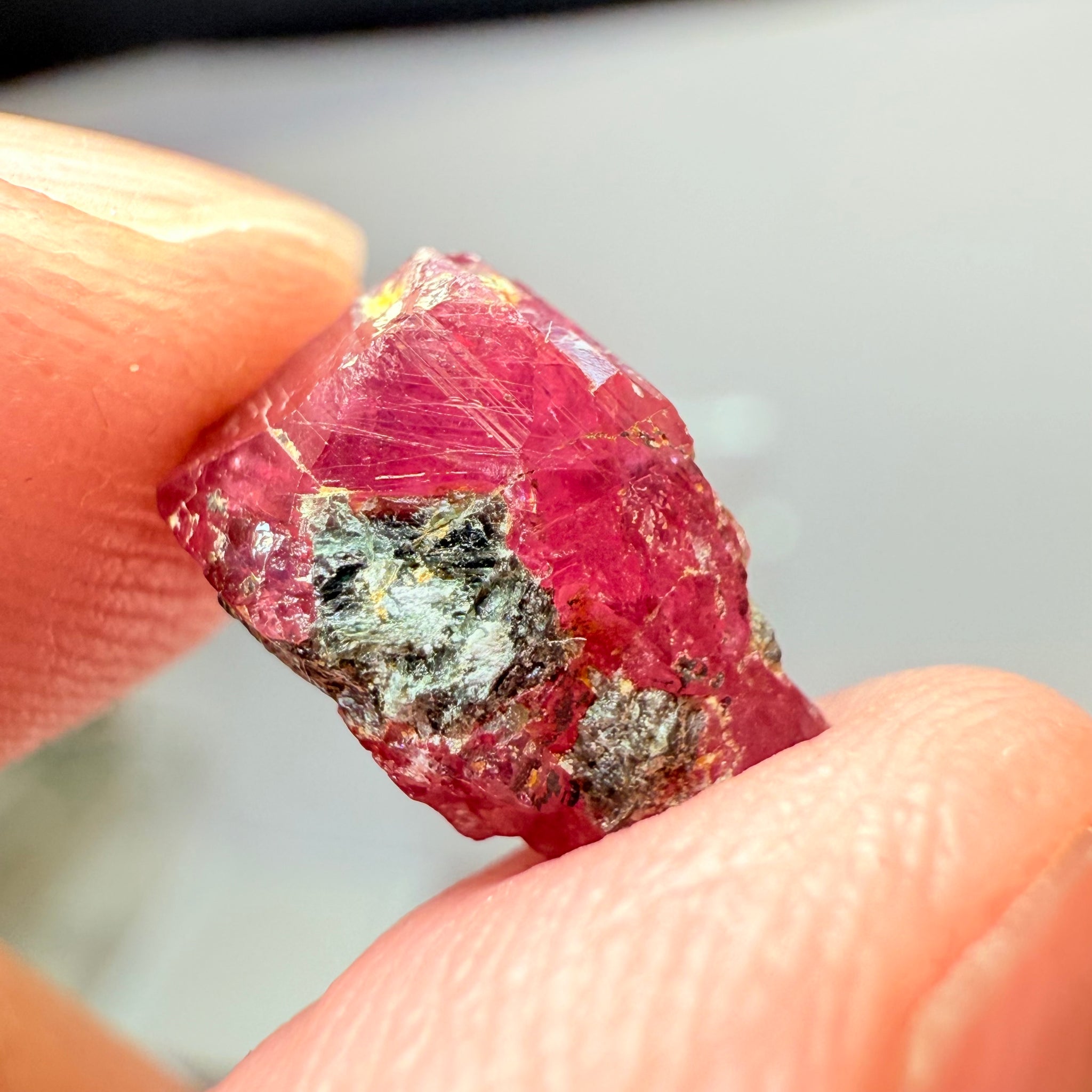 Winza Ruby Crystal Specimen, 6.50ct, Winza, Tanzania, Untreated, Unheated