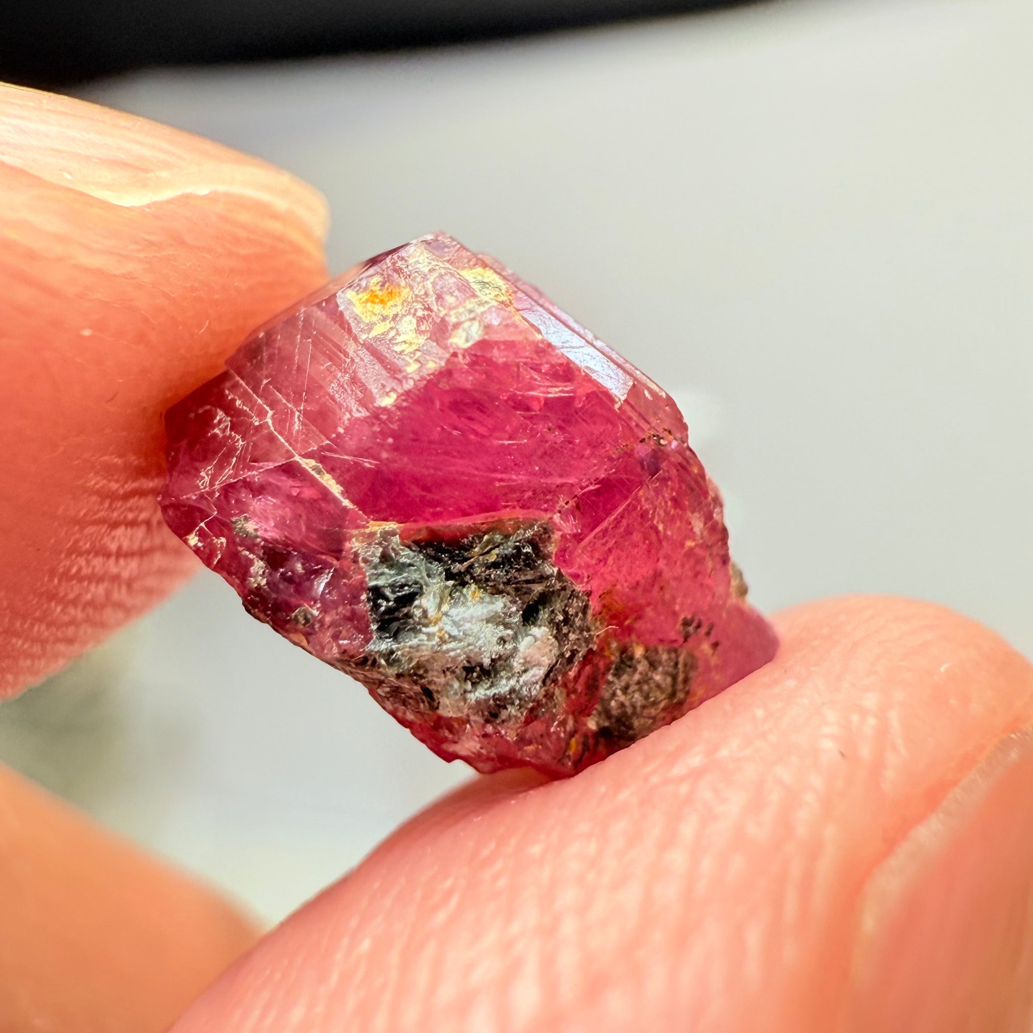 Winza Ruby Crystal Specimen, 6.50ct, Winza, Tanzania, Untreated, Unheated