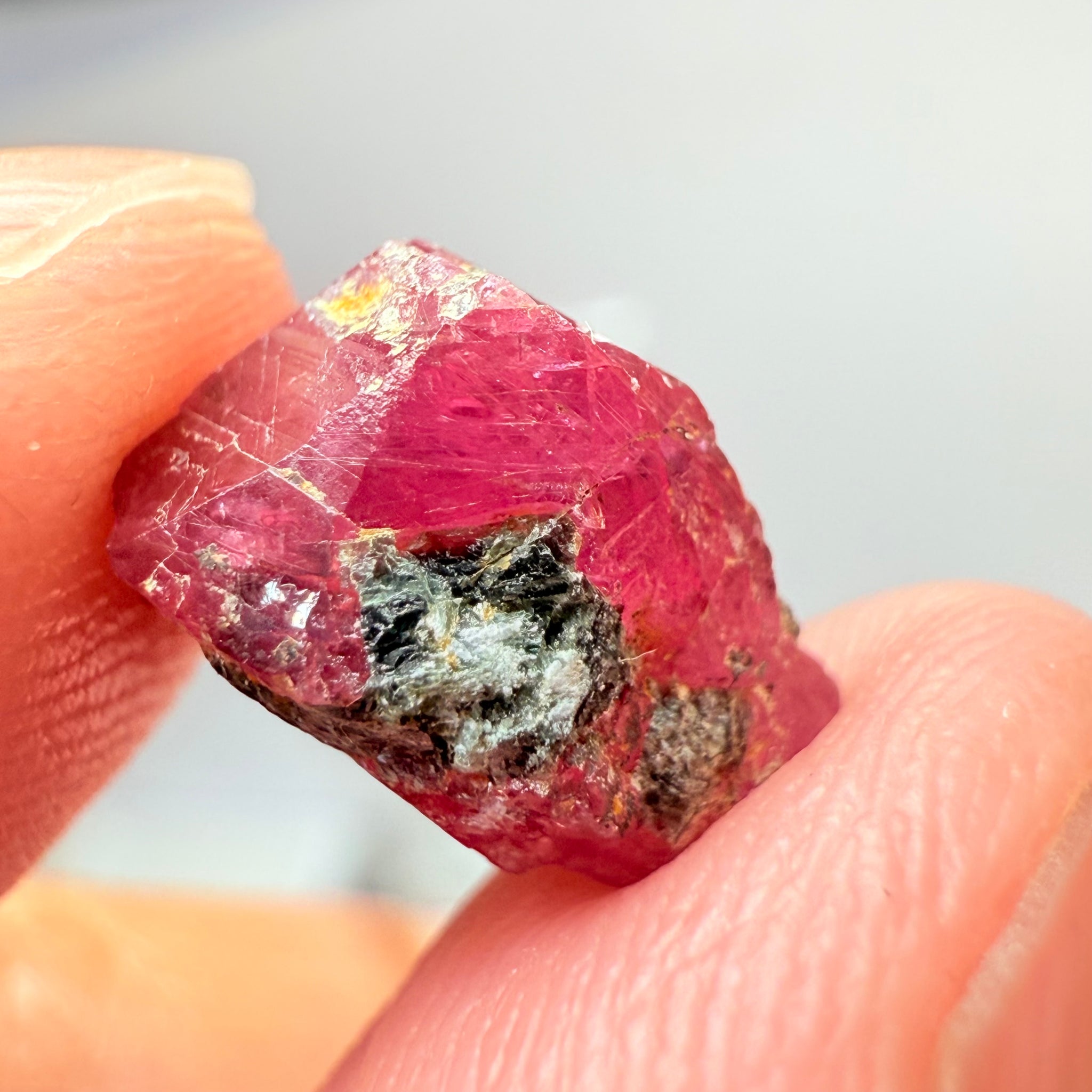 Winza Ruby Crystal Specimen, 6.50ct, Winza, Tanzania, Untreated, Unheated