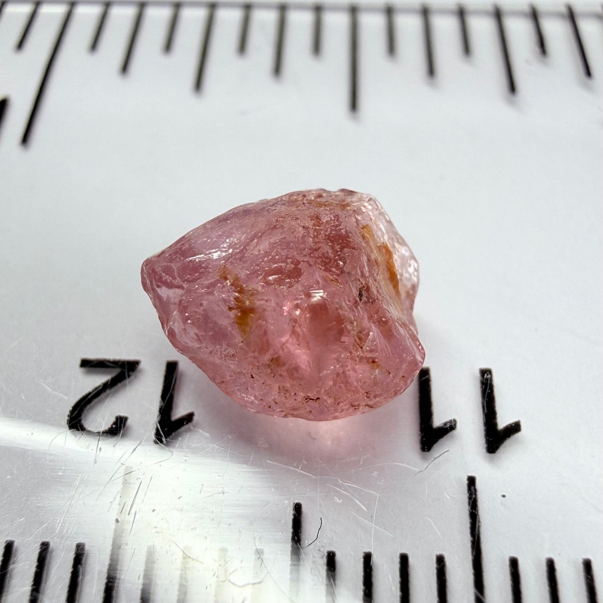 Mahenge Spinel, 2.23ct, Mahenge, Tanzania, Untreated Unheated, vvs with slight silk, slightly flat shape