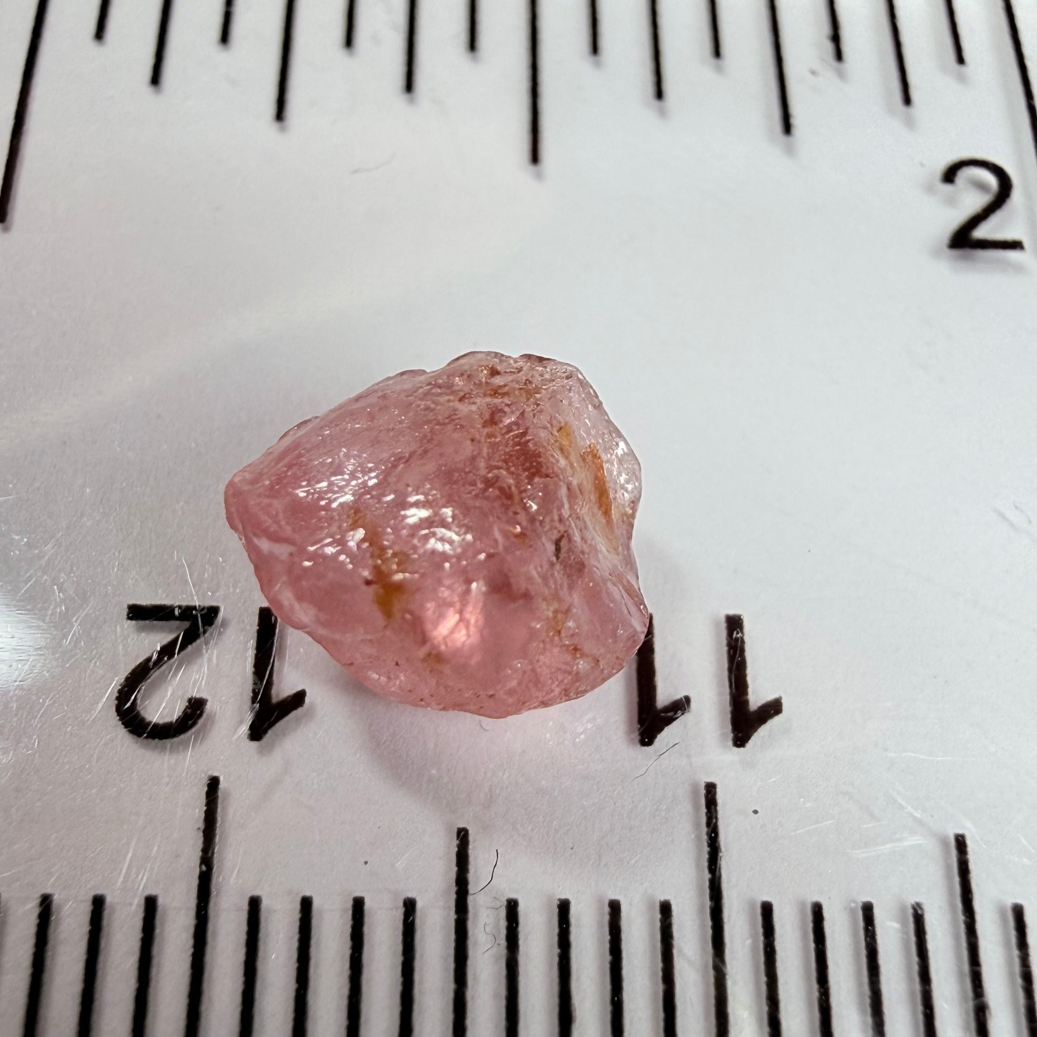 Mahenge Spinel, 2.23ct, Mahenge, Tanzania, Untreated Unheated, vvs with slight silk, slightly flat shape