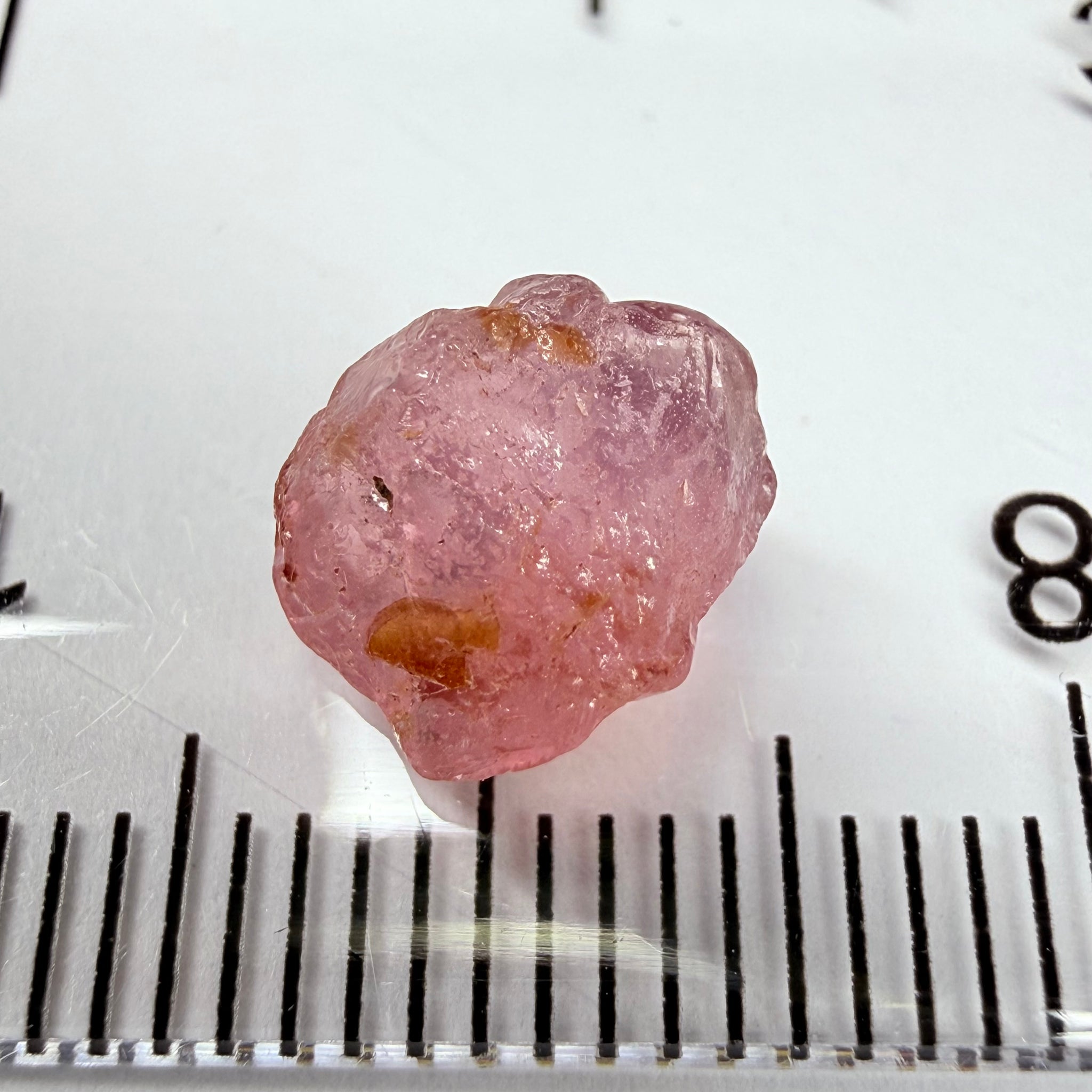 Mahenge Spinel, 2.23ct, Mahenge, Tanzania, Untreated Unheated, vvs with slight silk, slightly flat shape
