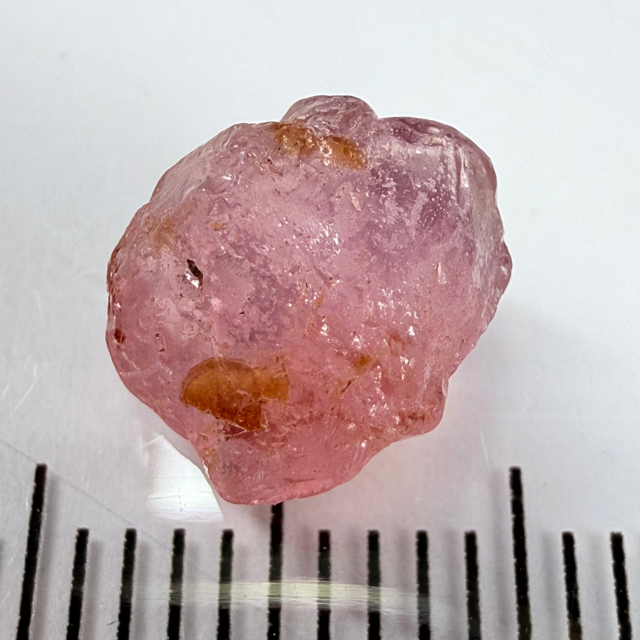 Mahenge Spinel, 2.23ct, Mahenge, Tanzania, Untreated Unheated, vvs with slight silk, slightly flat shape