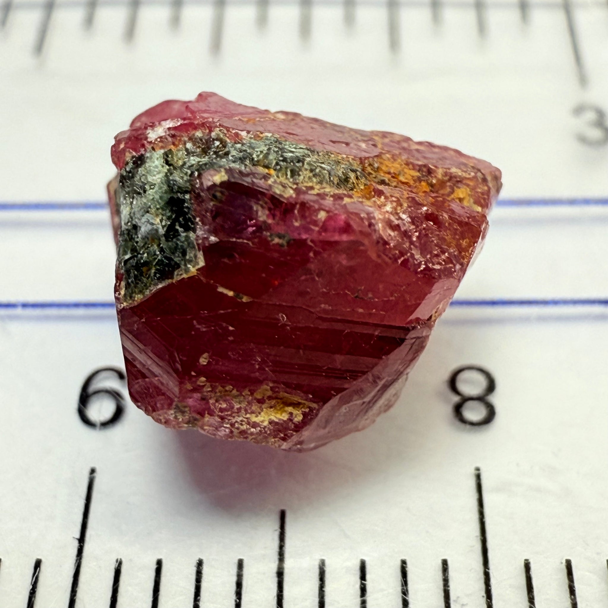 Winza Ruby Crystal Specimen, 6.50ct, Winza, Tanzania, Untreated, Unheated