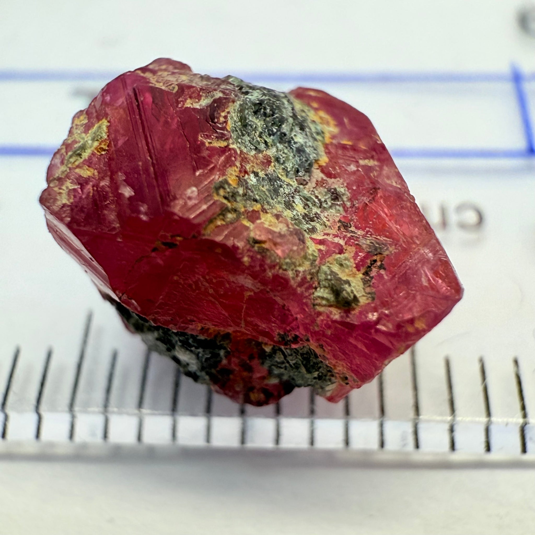 Winza Ruby Crystal Specimen, 6.50ct, Winza, Tanzania, Untreated, Unheated