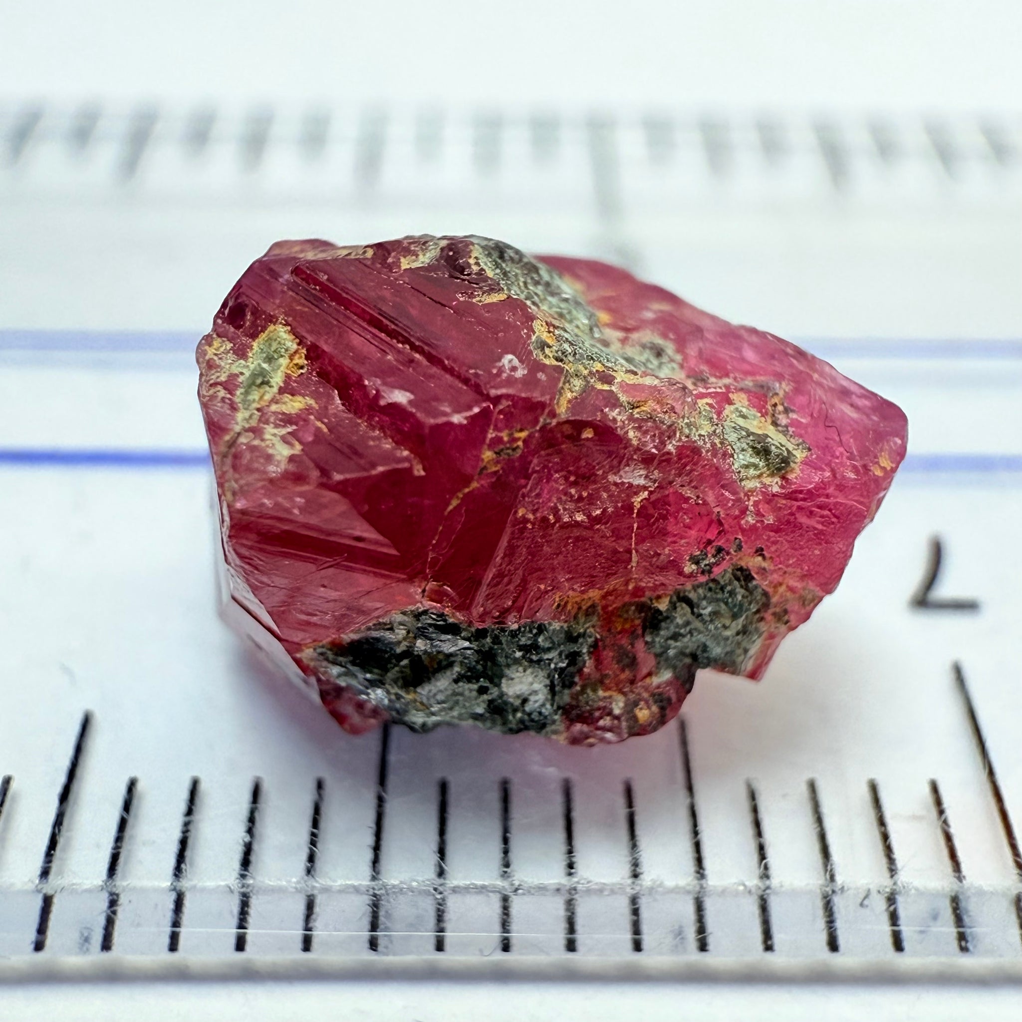 Winza Ruby Crystal Specimen, 6.50ct, Winza, Tanzania, Untreated, Unheated