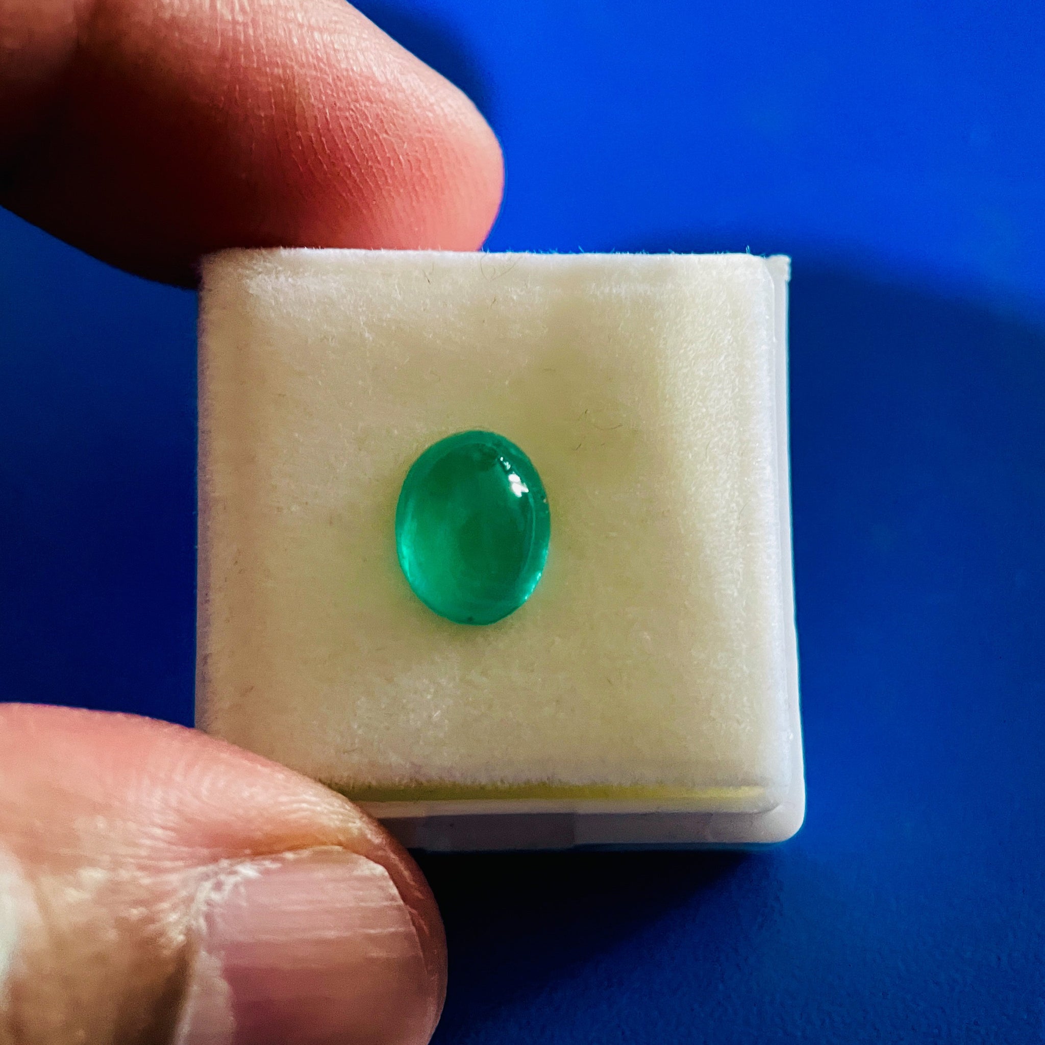 1.57Ct Emerald Tanzania No Oil Added But Some Labs May Describe The Stone As Minor Oil Or