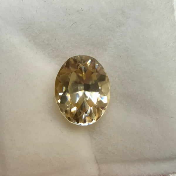 Tanzanian Zircon, 2.45ct, Gently Heated