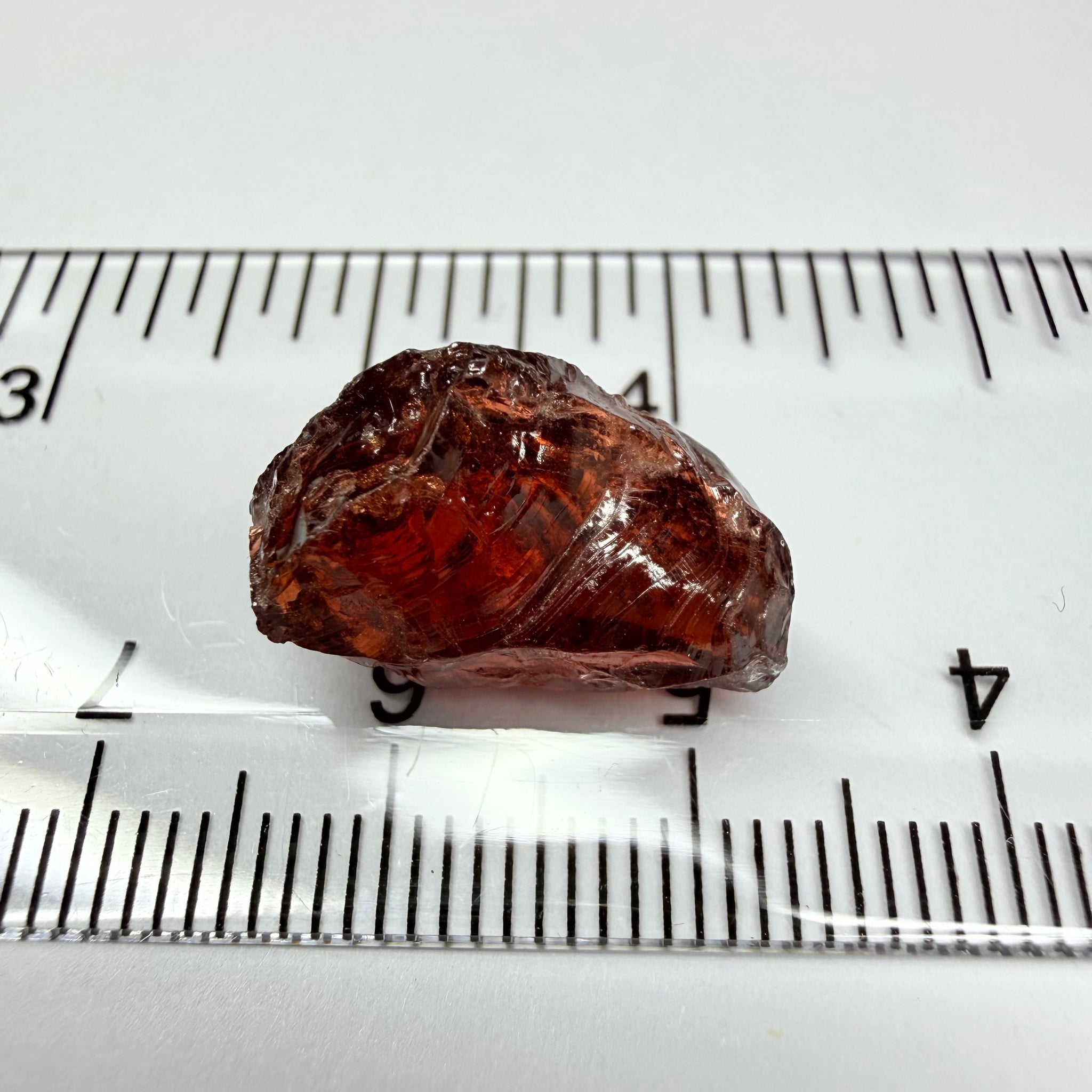Umba Garnet, 12.19ct, Tanzania, Untreated Unheated, Slight spots and inclusions on the outside that will need to be worked around, see backlit pics