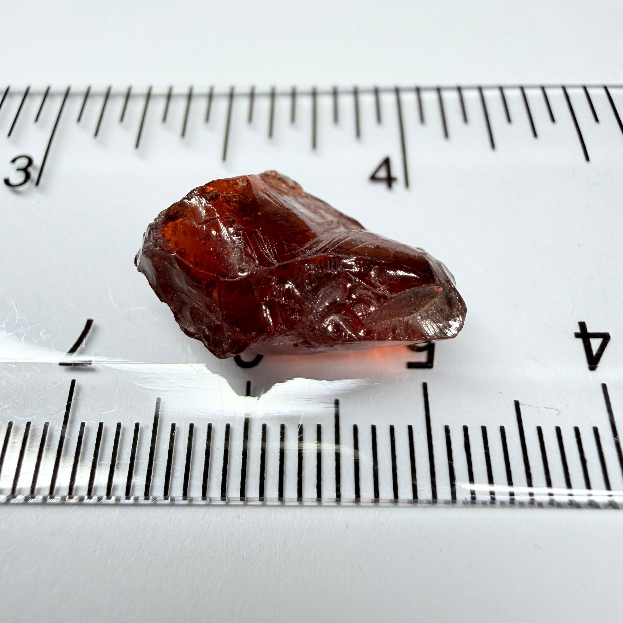 Umba Garnet, 12.19ct, Tanzania, Untreated Unheated, Slight spots and inclusions on the outside that will need to be worked around, see backlit pics