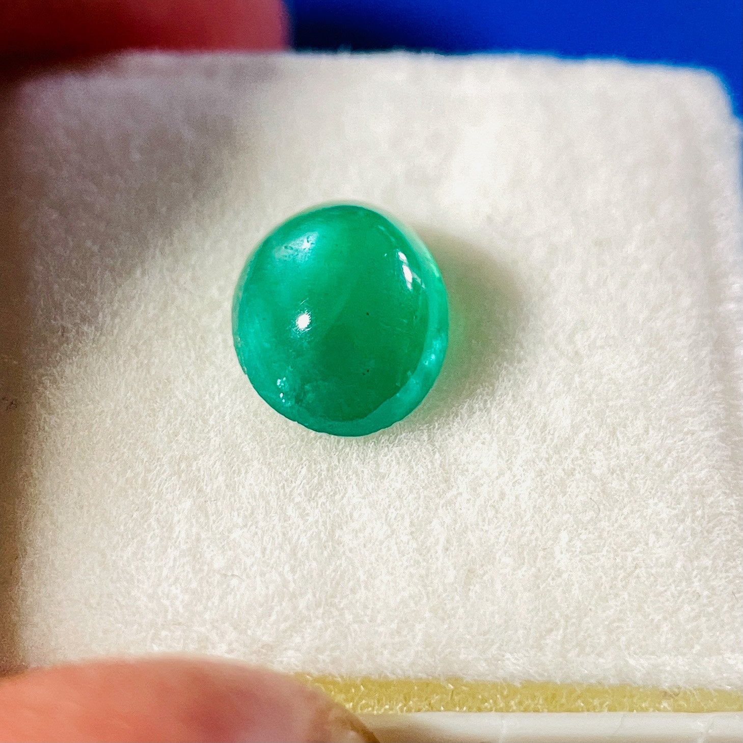 1.57Ct Emerald Tanzania No Oil Added But Some Labs May Describe The Stone As Minor Oil Or