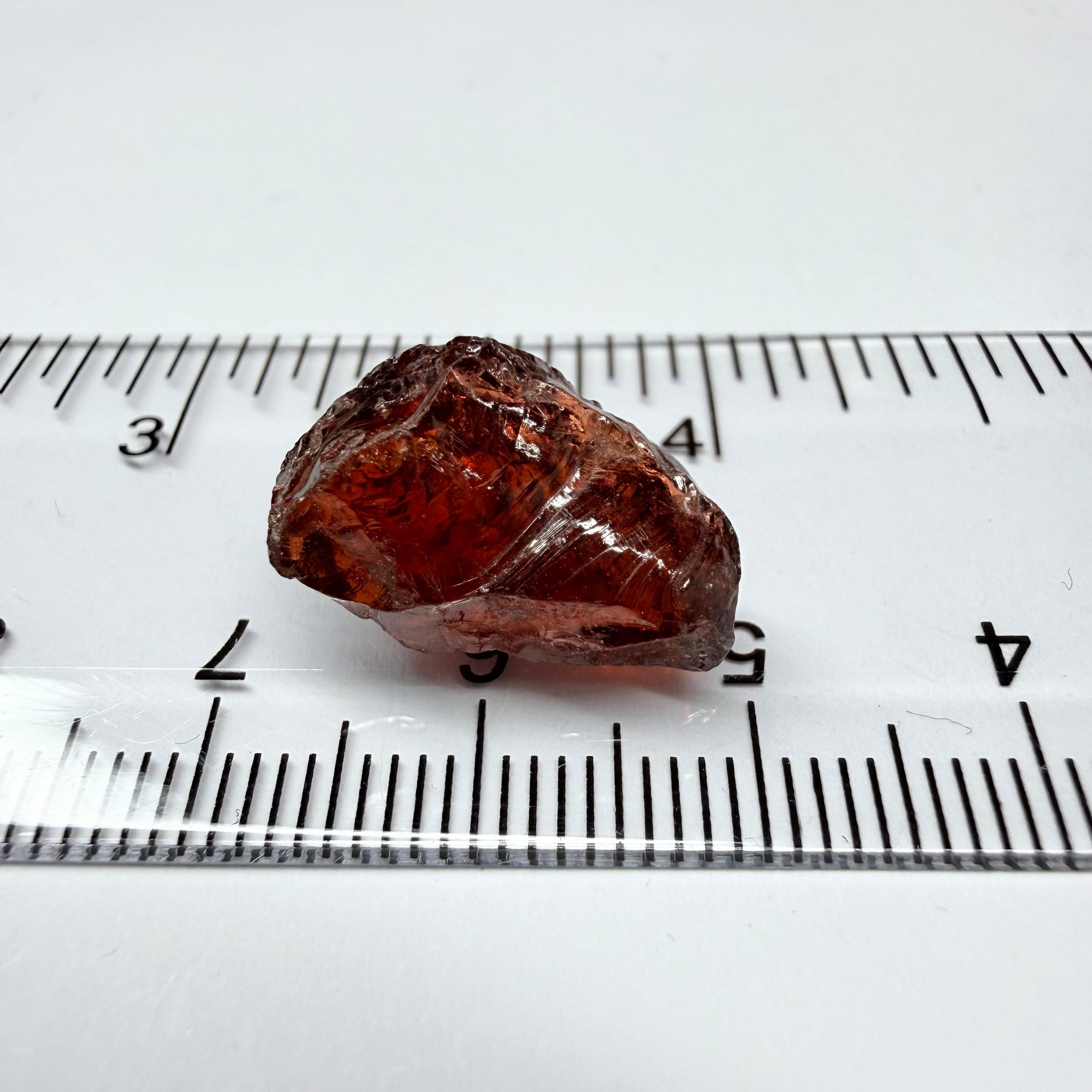 Umba Garnet, 12.19ct, Tanzania, Untreated Unheated, Slight spots and inclusions on the outside that will need to be worked around, see backlit pics