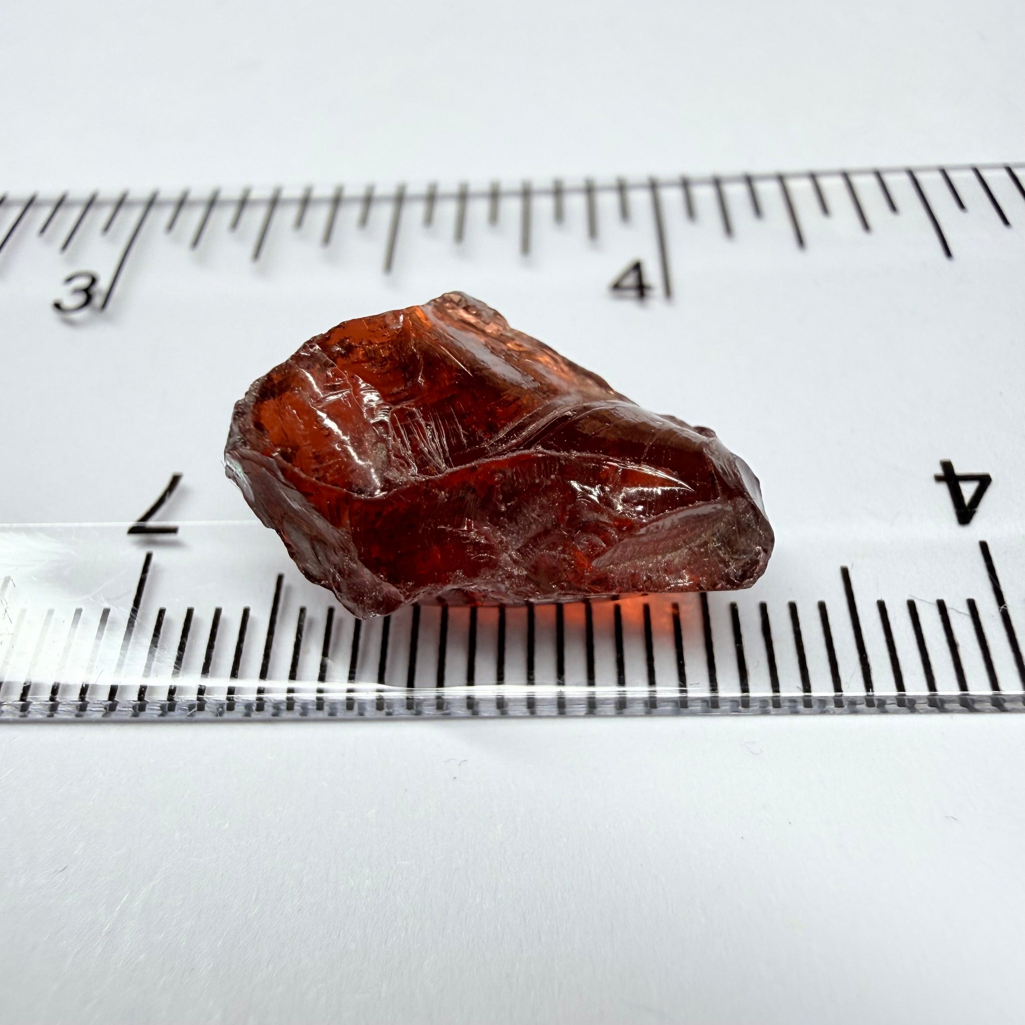 Umba Garnet, 12.19ct, Tanzania, Untreated Unheated, Slight spots and inclusions on the outside that will need to be worked around, see backlit pics