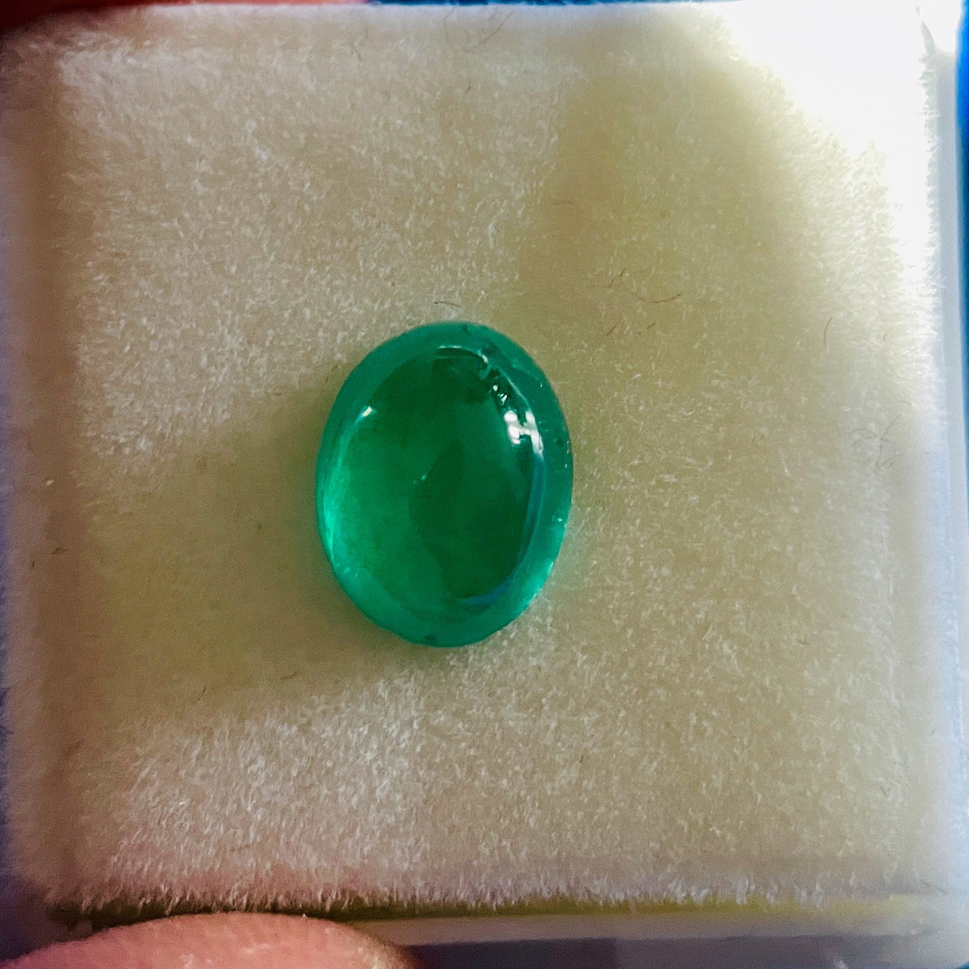 1.57Ct Emerald Tanzania No Oil Added But Some Labs May Describe The Stone As Minor Oil Or