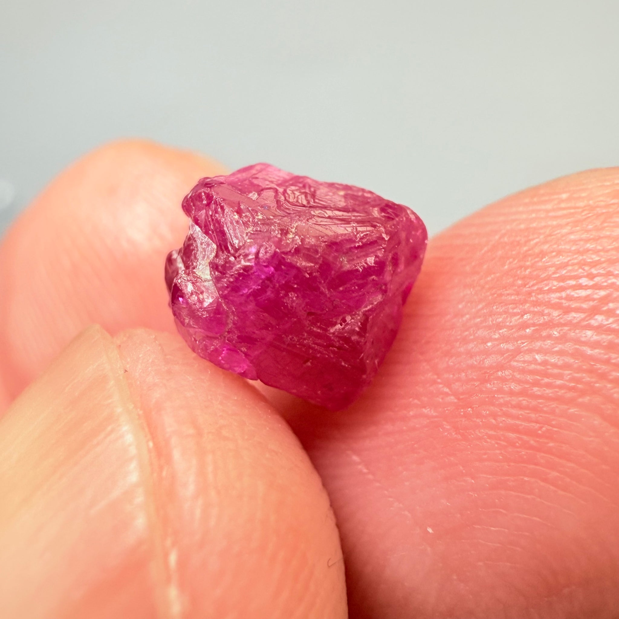 Winza Ruby Crystal Specimen, 3.24ct, Winza, Tanzania, Untreated, Unheated