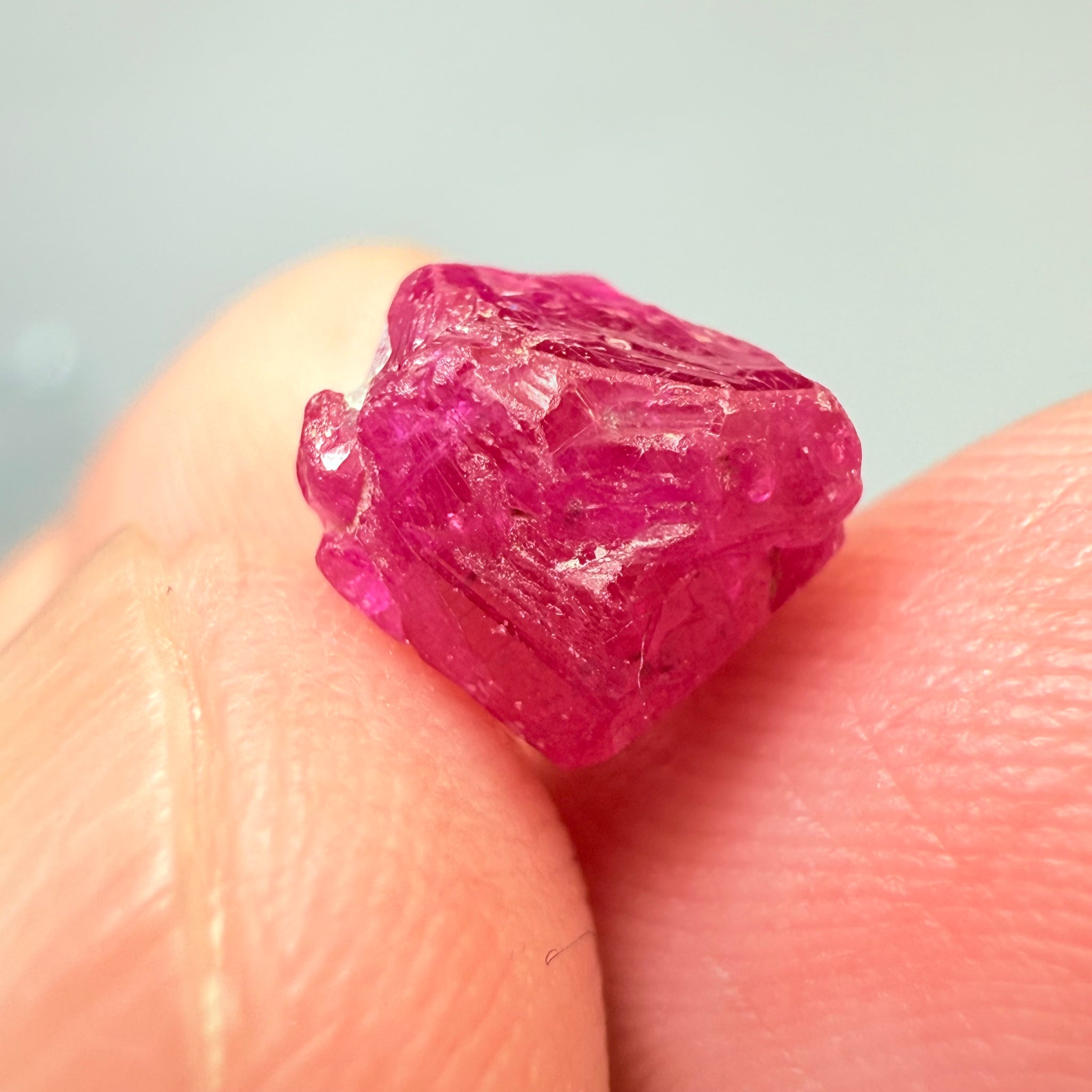 Winza Ruby Crystal Specimen, 3.24ct, Winza, Tanzania, Untreated, Unheated