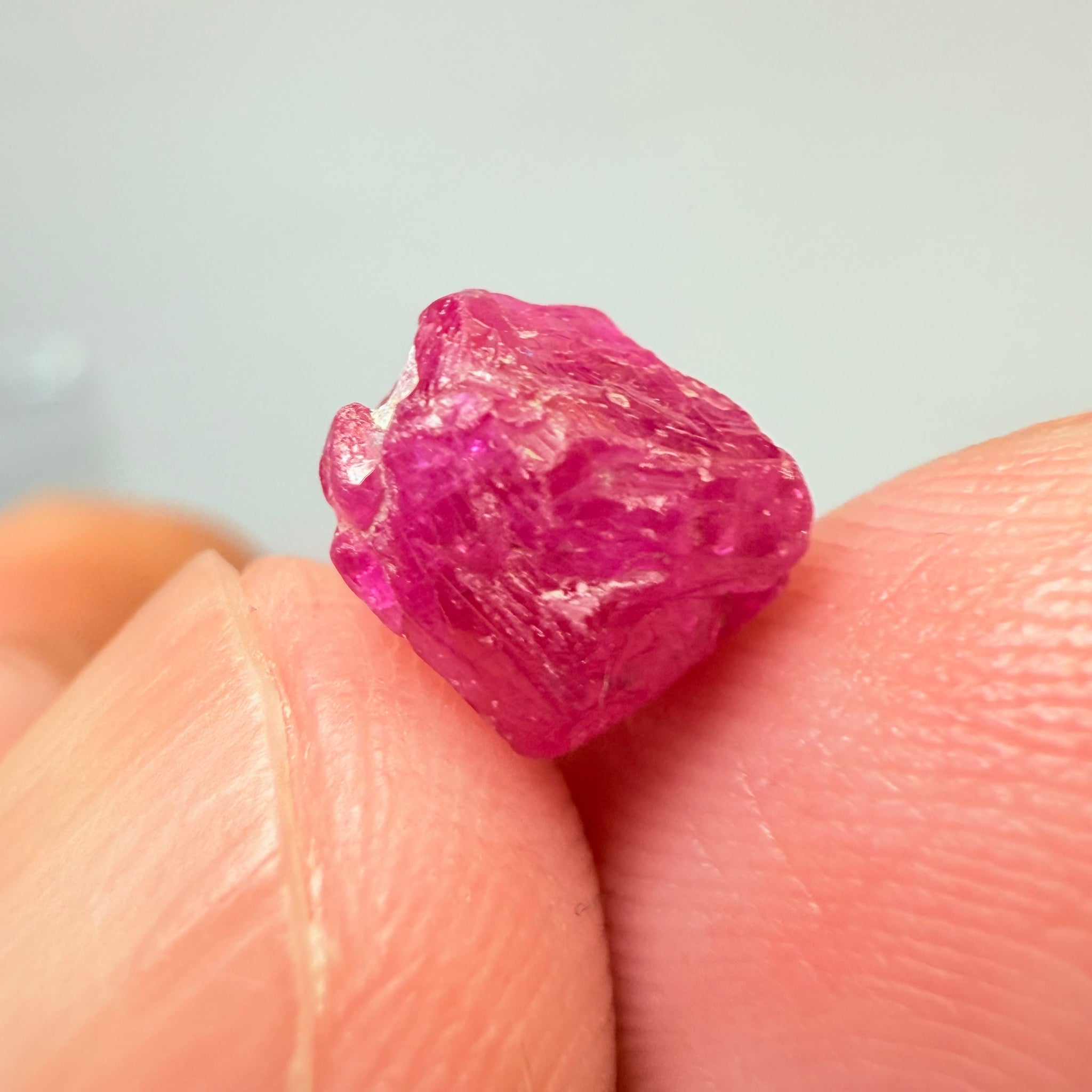 Winza Ruby Crystal Specimen, 3.24ct, Winza, Tanzania, Untreated, Unheated