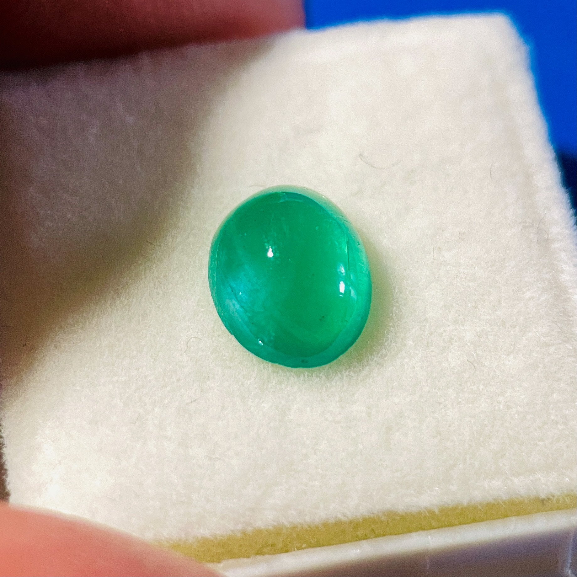 1.57Ct Emerald Tanzania No Oil Added But Some Labs May Describe The Stone As Minor Oil Or