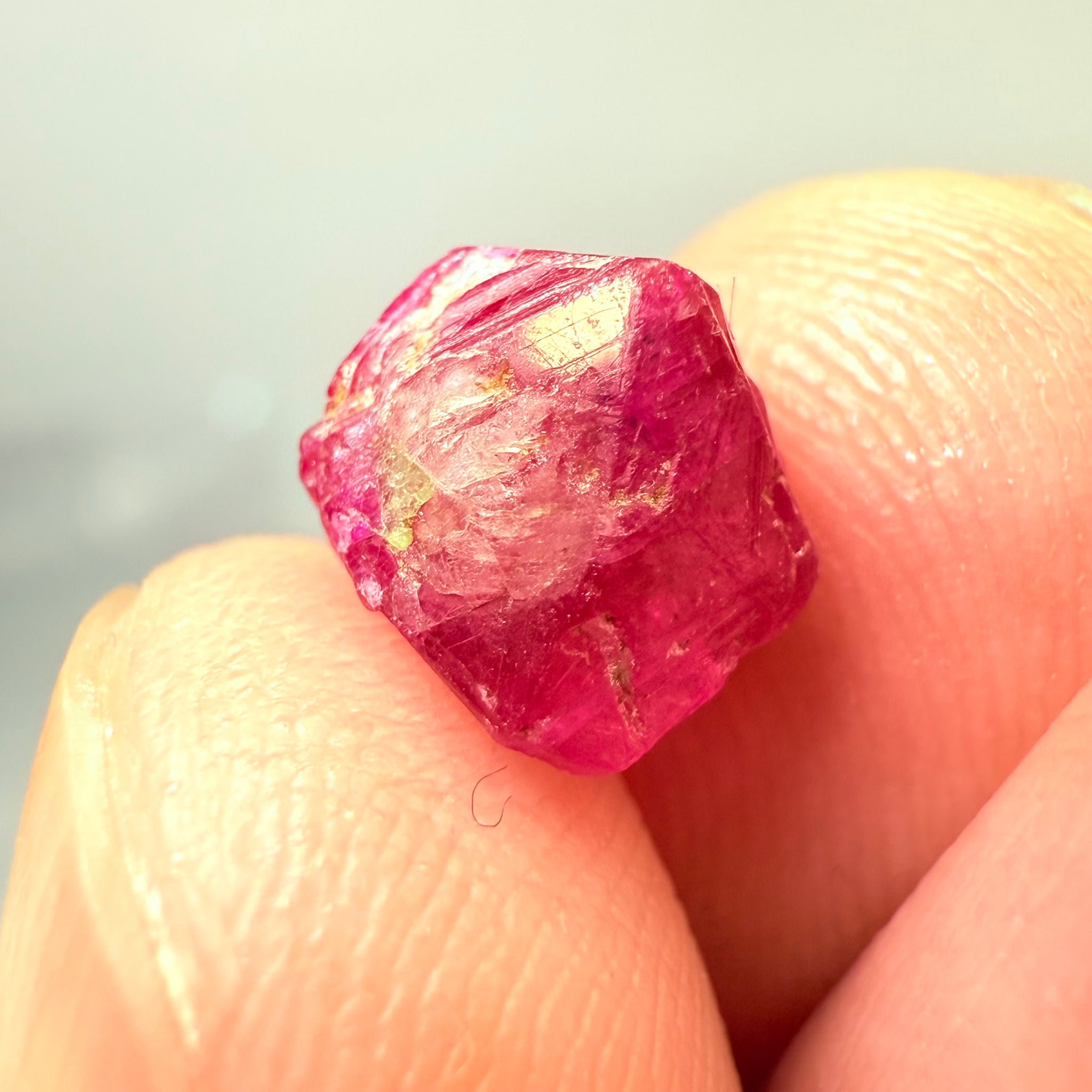 Winza Ruby Crystal Specimen, 3.24ct, Winza, Tanzania, Untreated, Unheated
