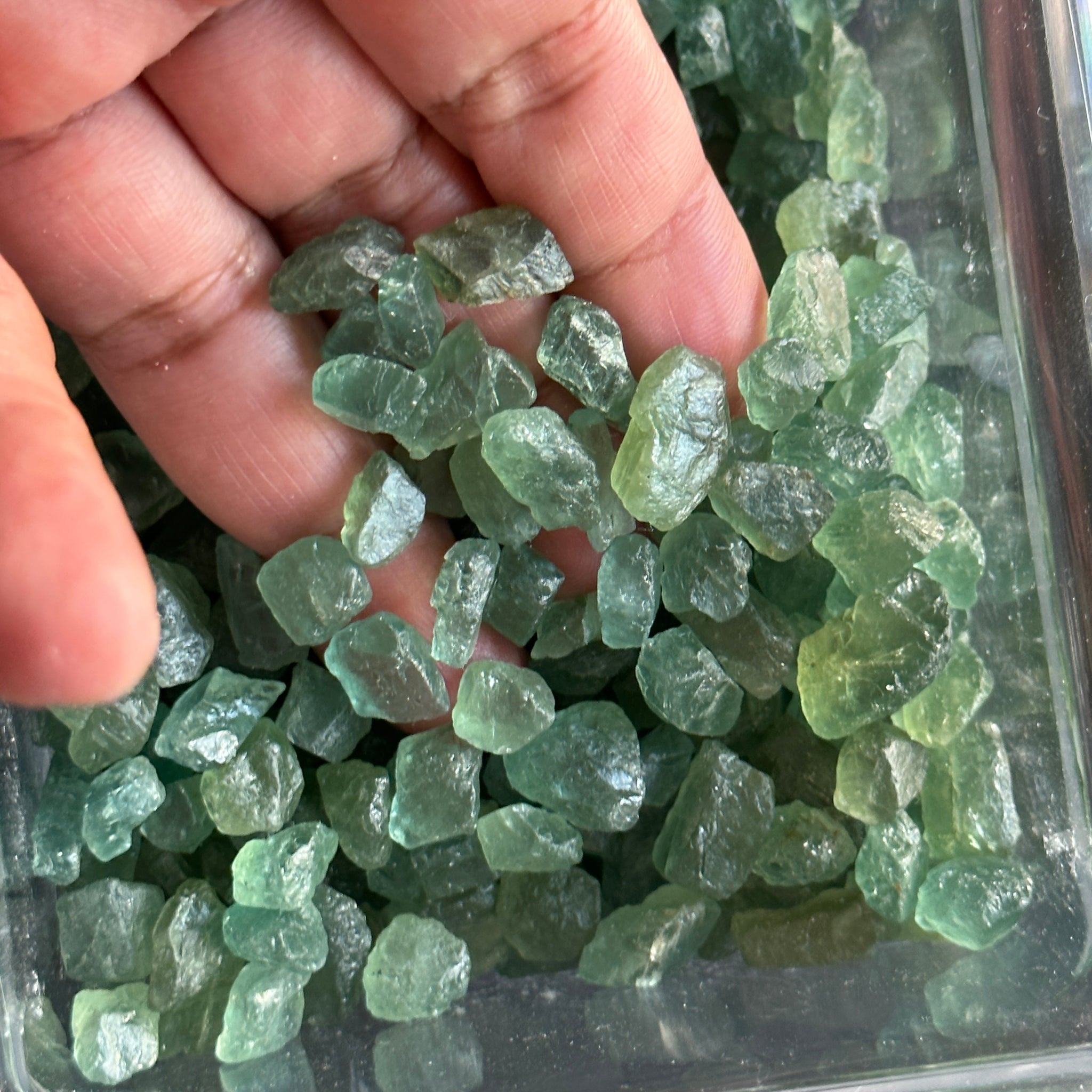 Neon Apatite, Tanzania, Per stone, want any particular clarity, just ask