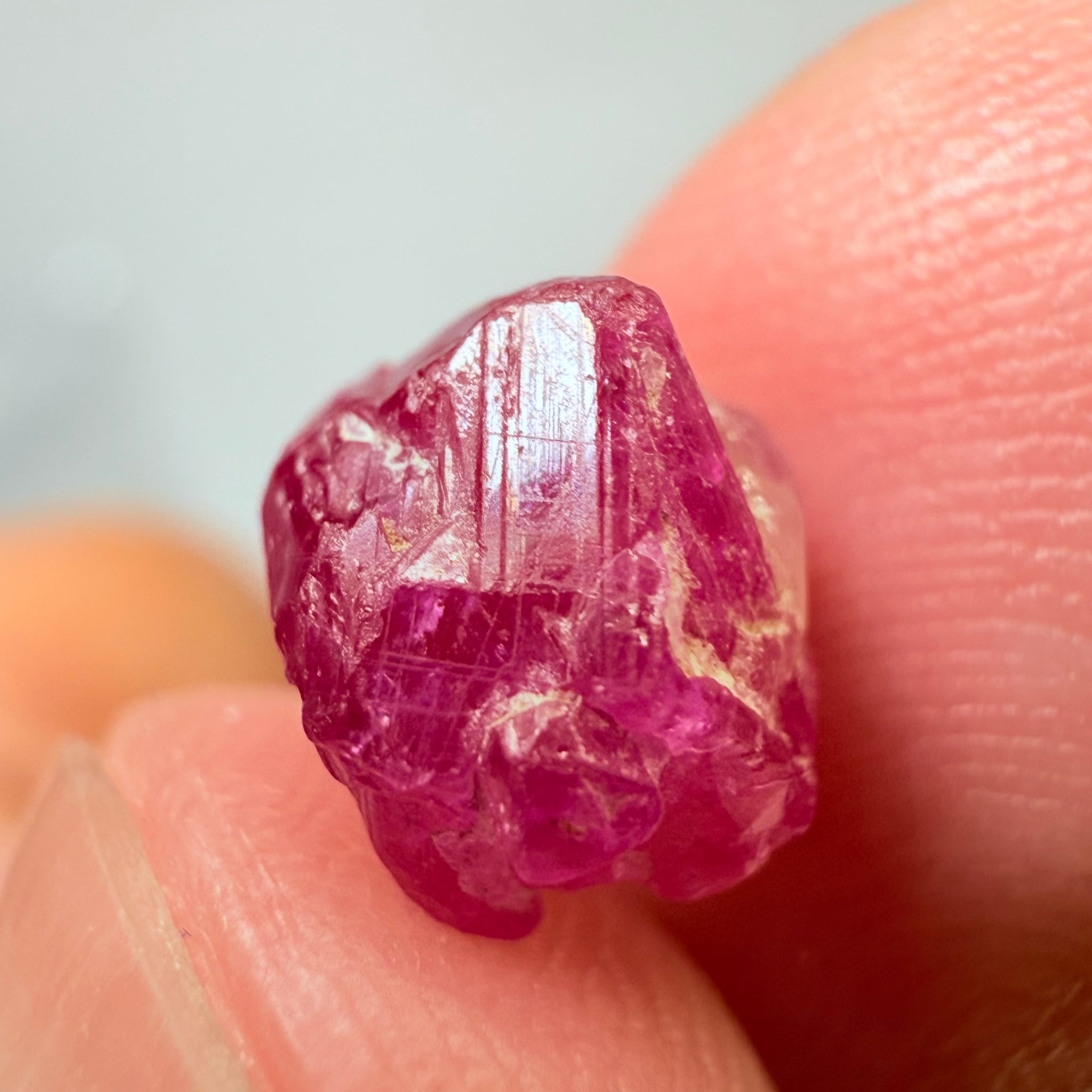 Winza Ruby Crystal Specimen, 3.24ct, Winza, Tanzania, Untreated, Unheated