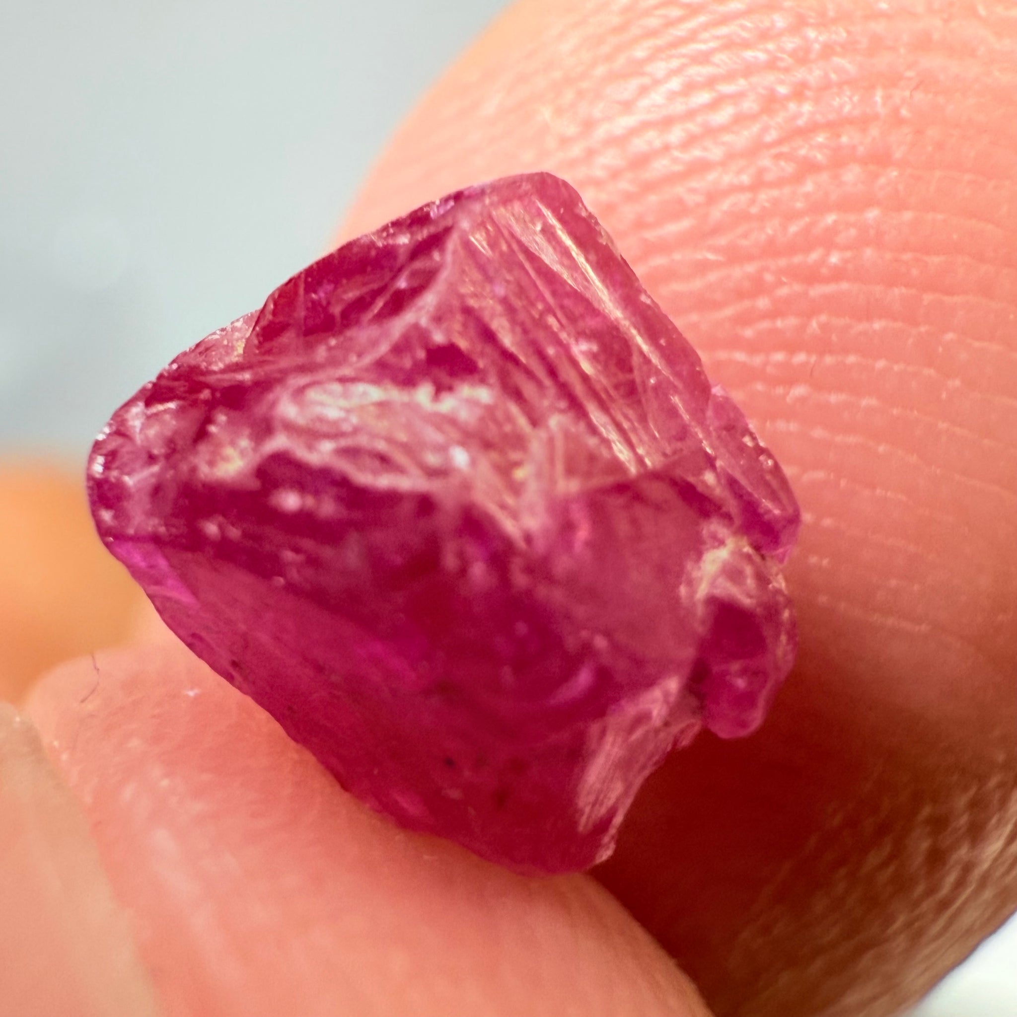 Winza Ruby Crystal Specimen, 3.24ct, Winza, Tanzania, Untreated, Unheated