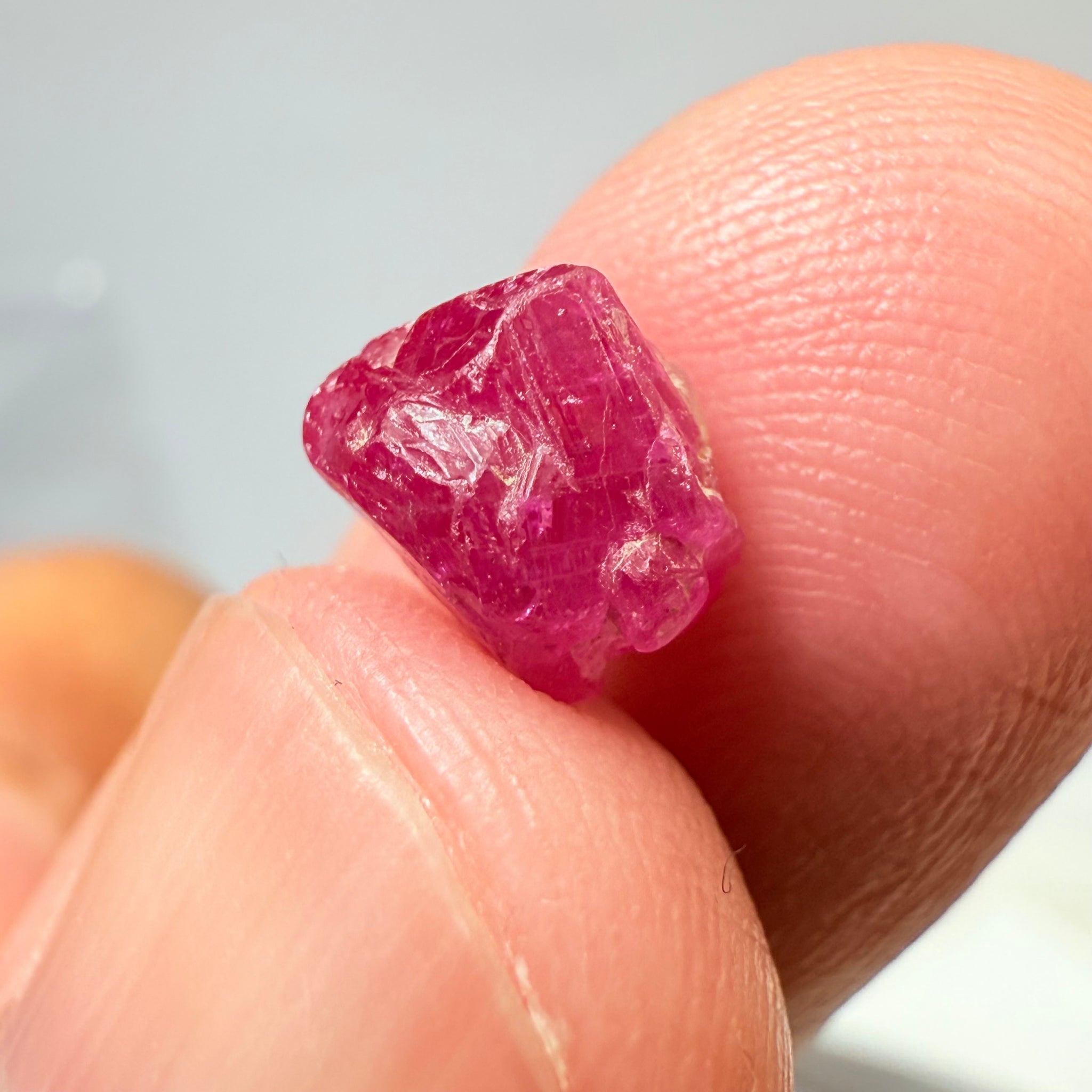 Winza Ruby Crystal Specimen, 3.24ct, Winza, Tanzania, Untreated, Unheated
