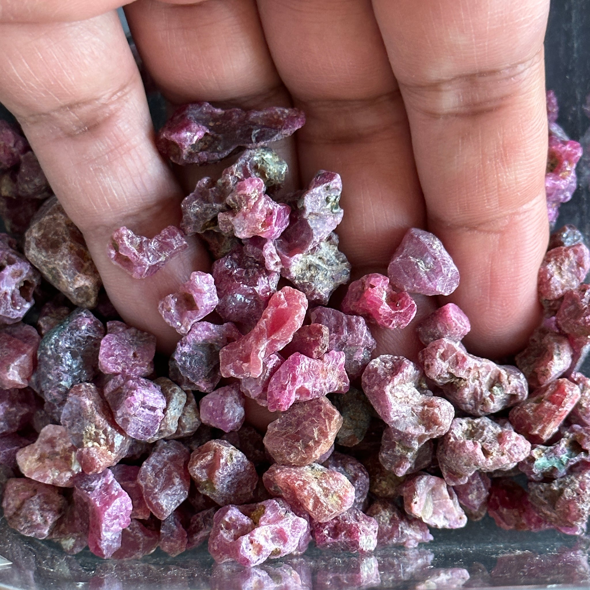 Ruby Crystals, Tanzania, Untreated Unheated, Per Stone, want any particular shape, just ask