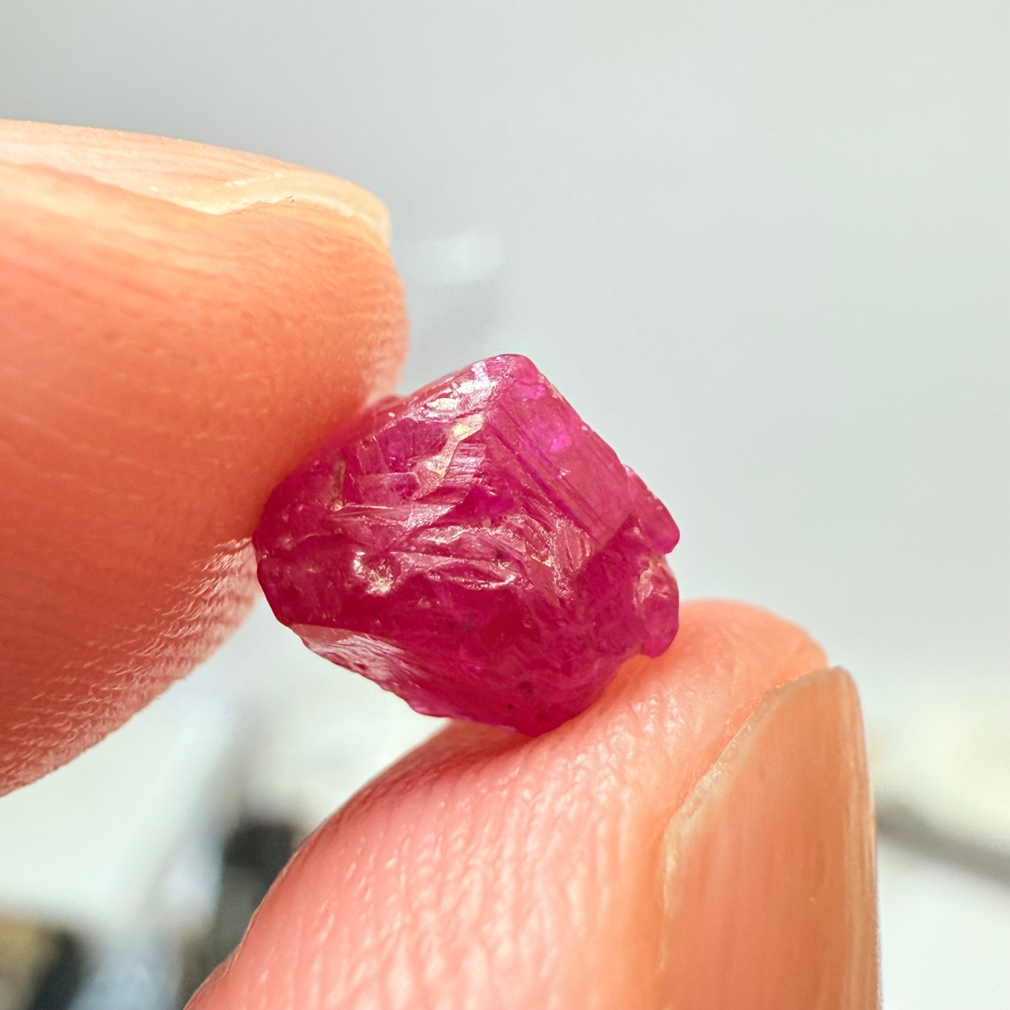 Winza Ruby Crystal Specimen, 3.24ct, Winza, Tanzania, Untreated, Unheated