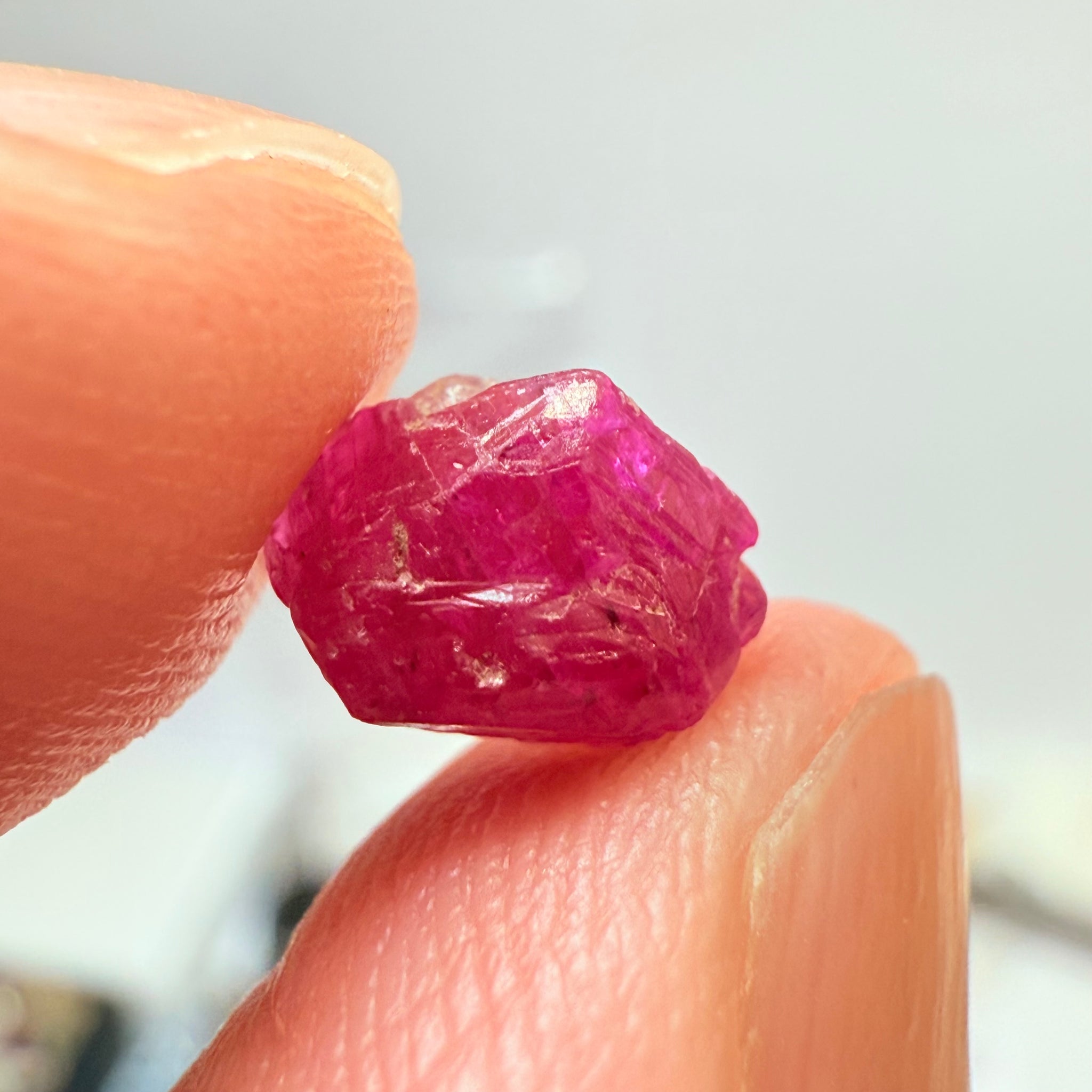 Winza Ruby Crystal Specimen, 3.24ct, Winza, Tanzania, Untreated, Unheated