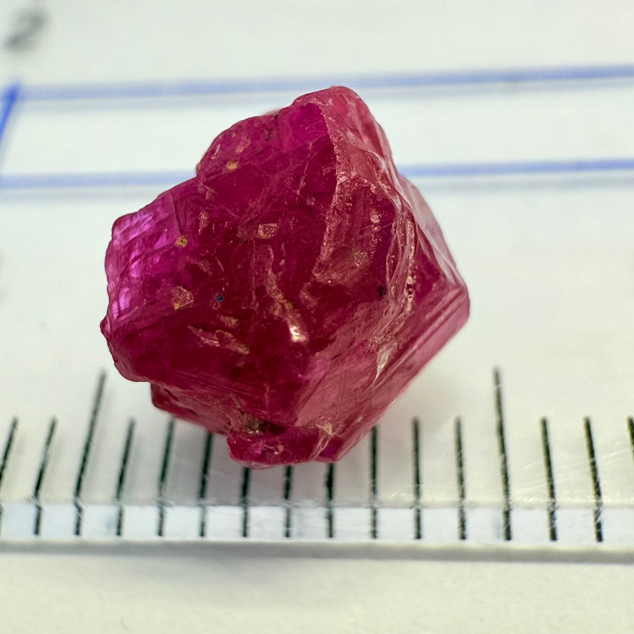 Winza Ruby Crystal Specimen, 3.24ct, Winza, Tanzania, Untreated, Unheated