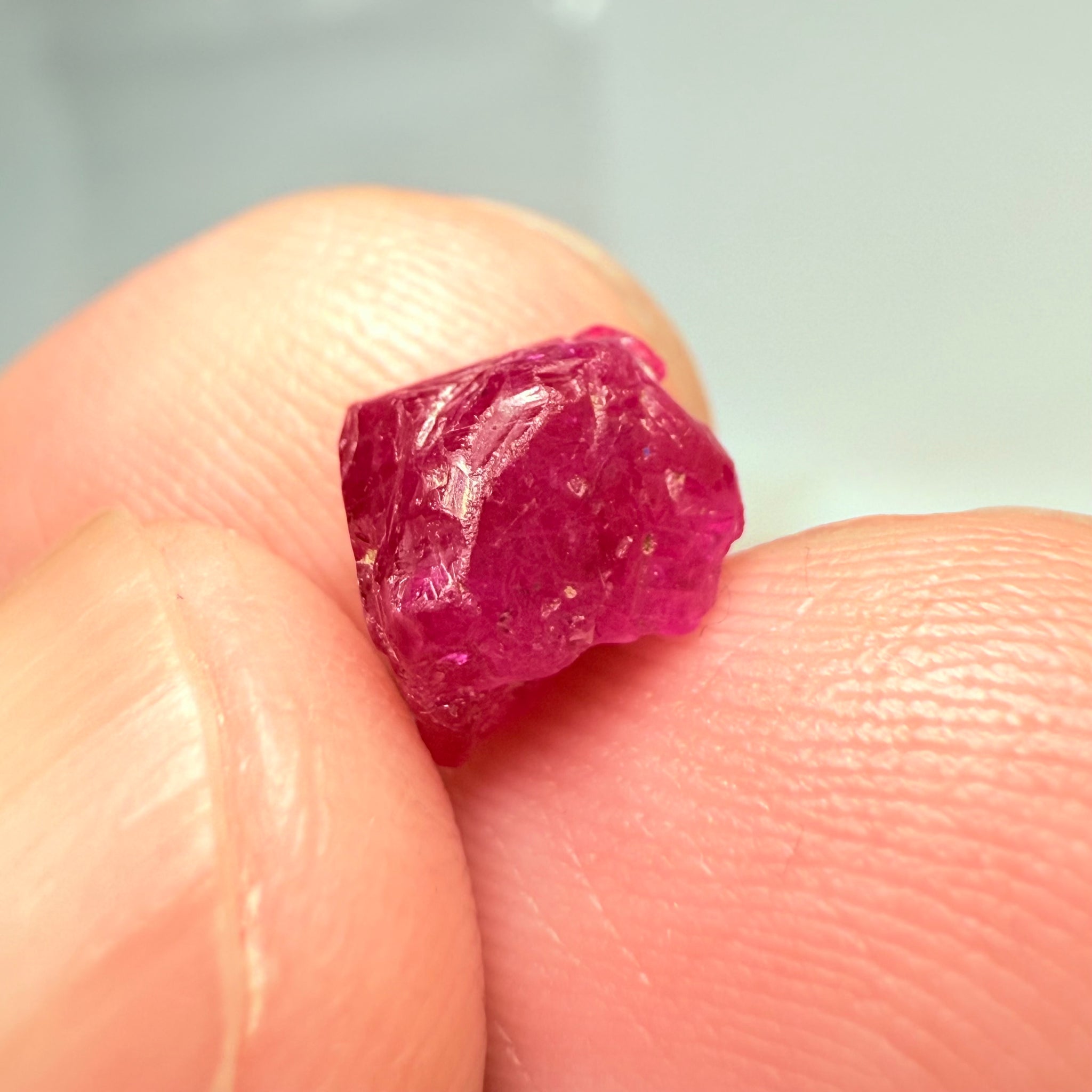 Winza Ruby Crystal Specimen, 3.24ct, Winza, Tanzania, Untreated, Unheated
