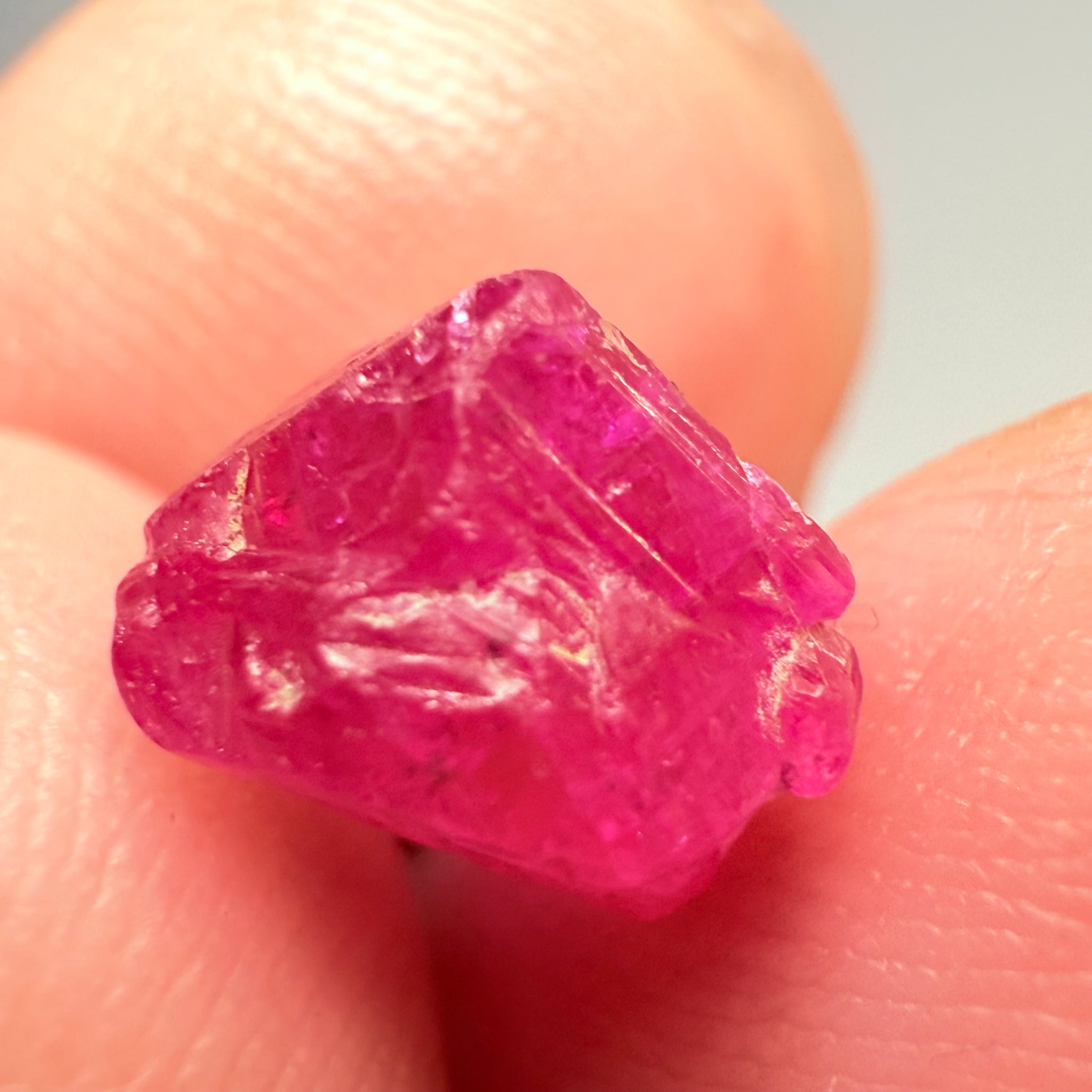 Winza Ruby Crystal Specimen, 3.24ct, Winza, Tanzania, Untreated, Unheated