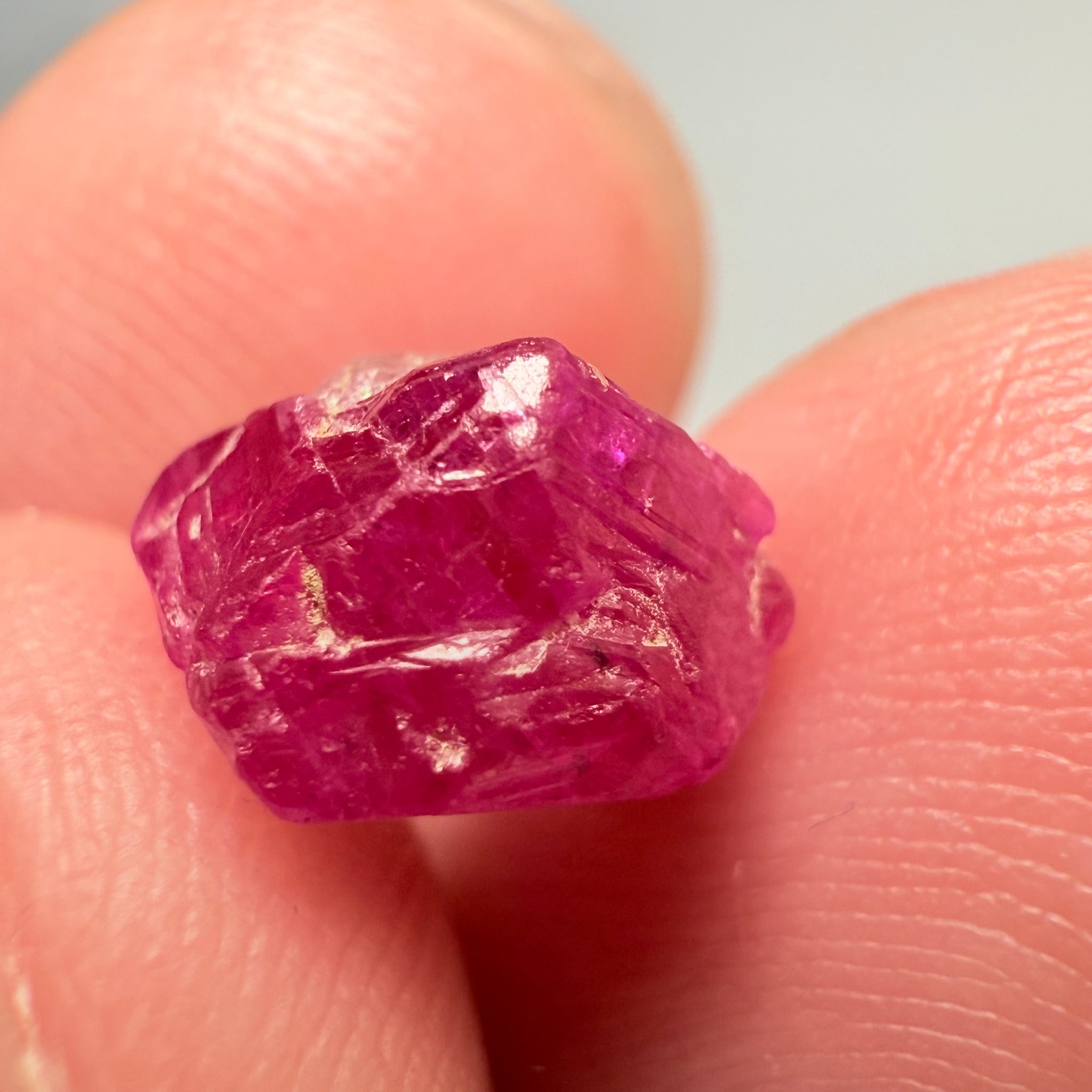 Winza Ruby Crystal Specimen, 3.24ct, Winza, Tanzania, Untreated, Unheated