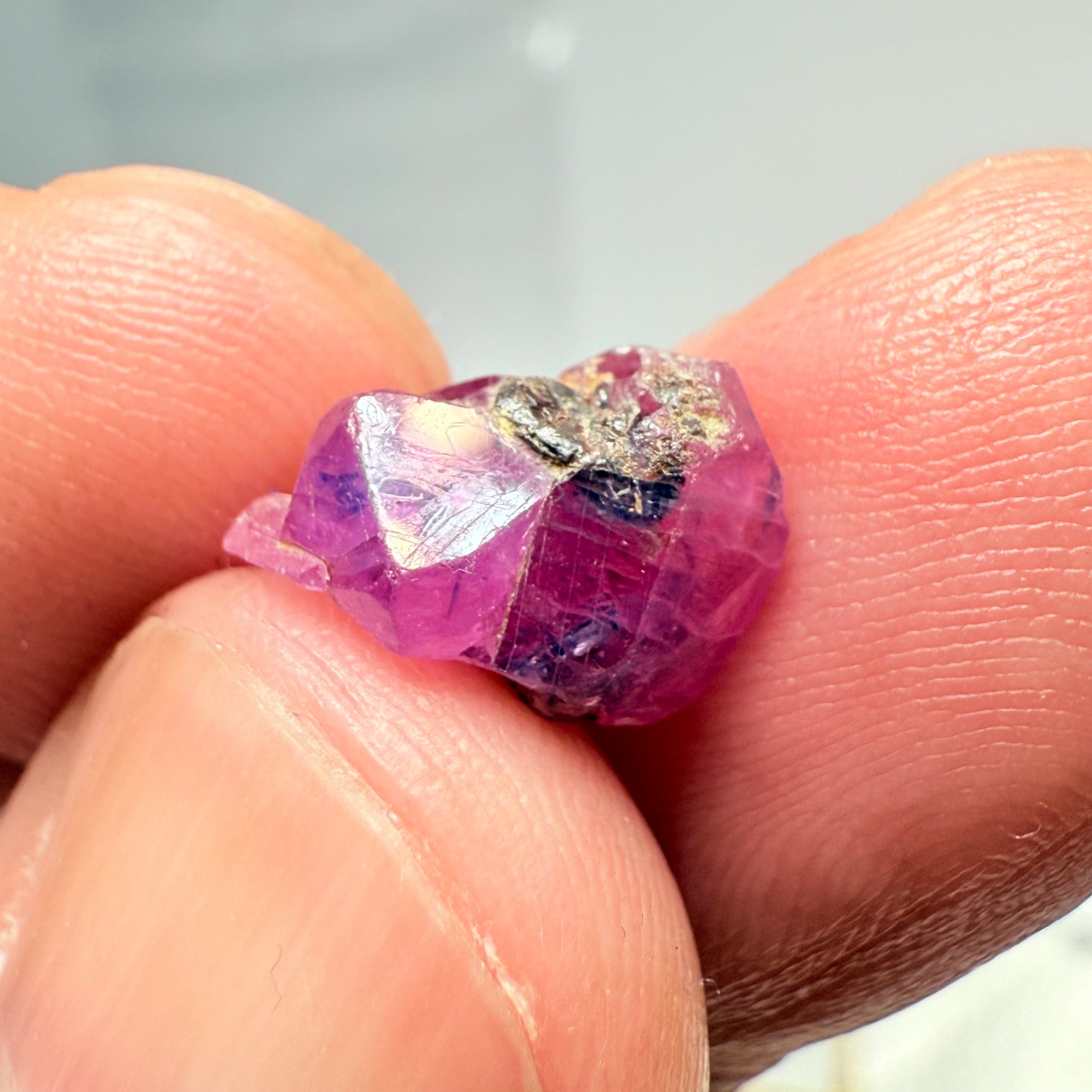 Winza Sapphire Crystal Specimen, 4.88ct, Winza, Tanzania, Untreated, Unheated